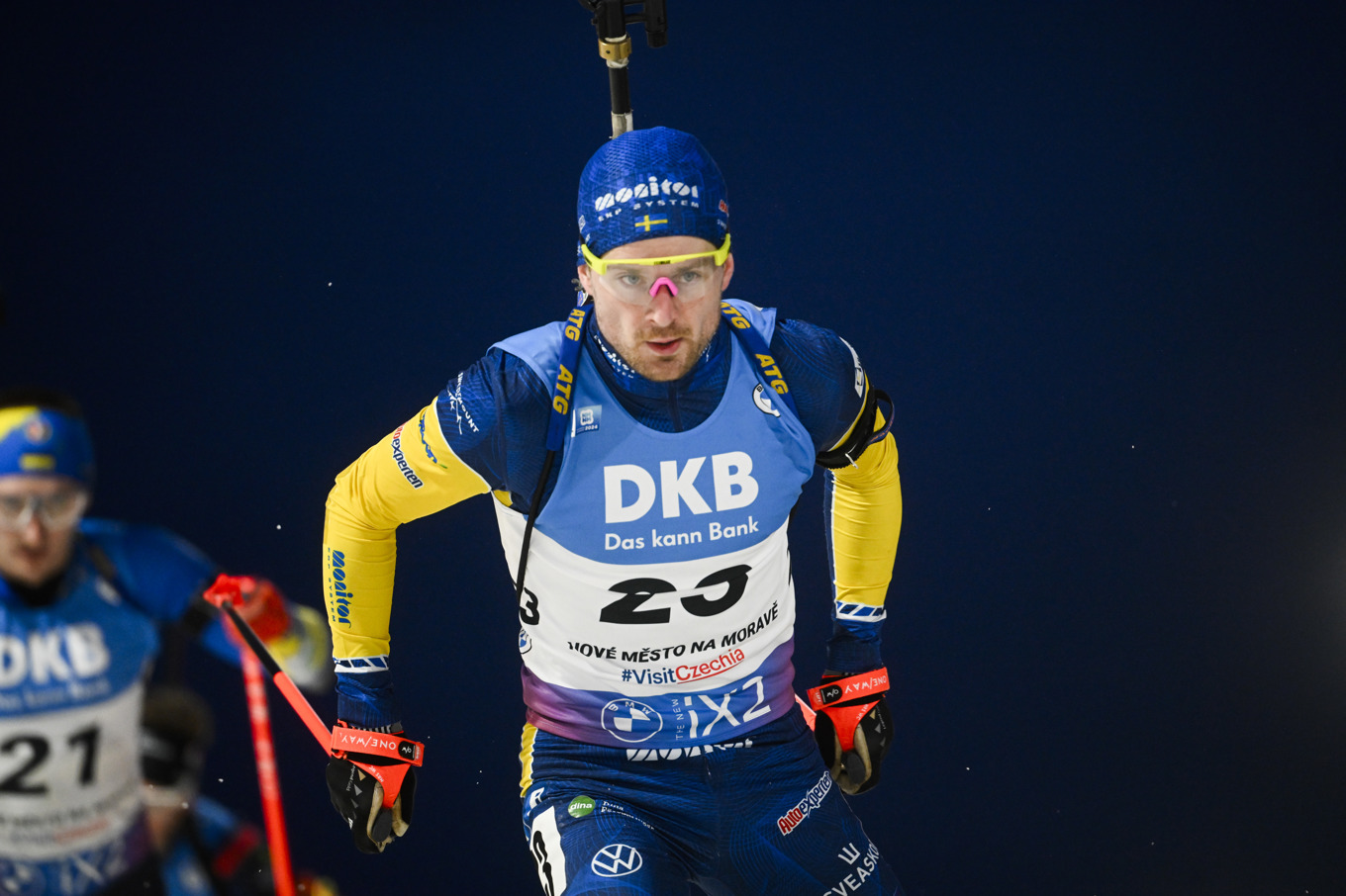 Jesper Nelin slutade tvåa i Holmenkollen. Arkivbild. Foto: Fredrik Sandberg/TT