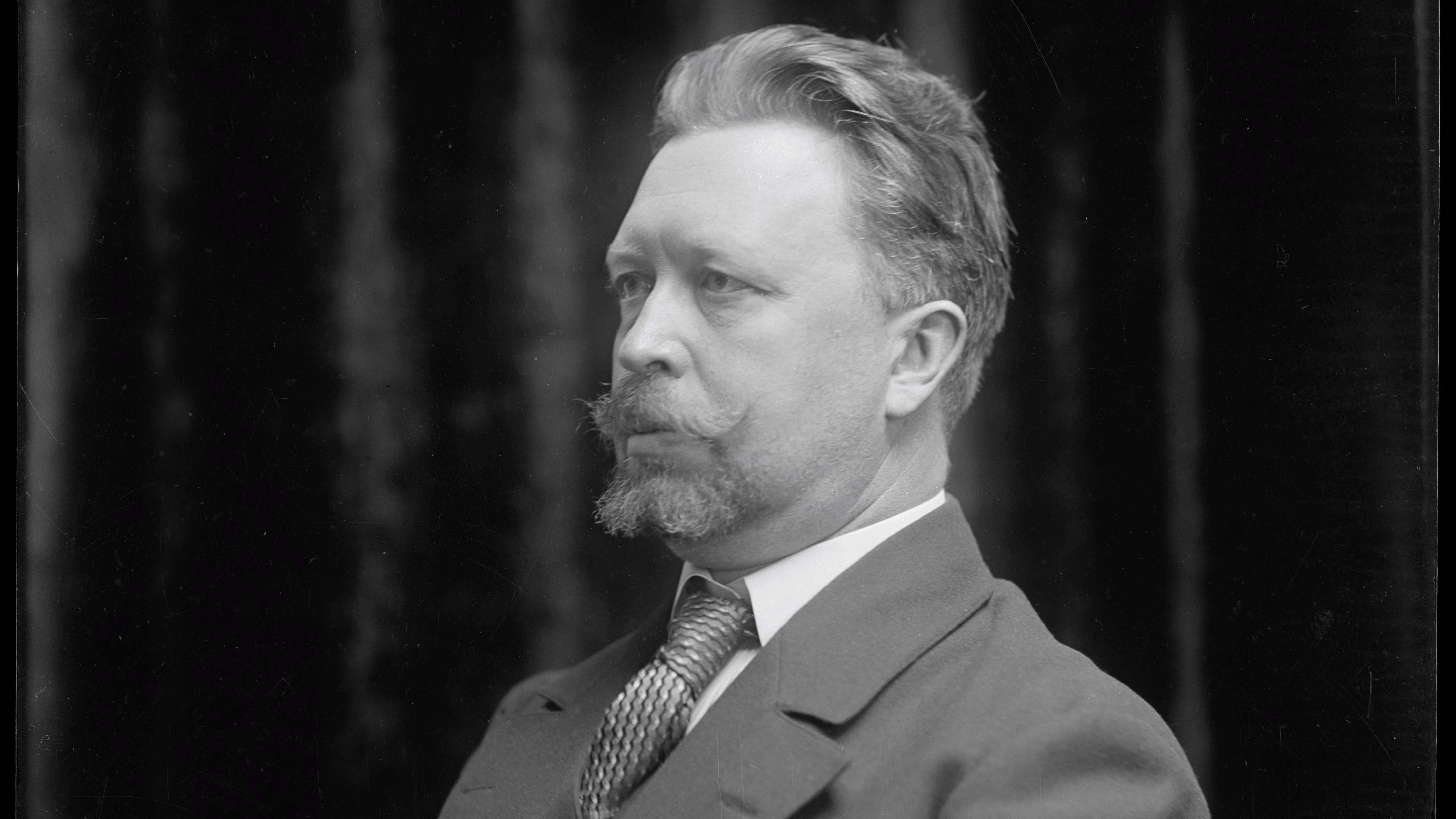 Nationalromantikern Wilhelm Peterson-Bergers gärning i ton och skrift var ovanligt mångfacetterad. Foto: Anton Blomberg