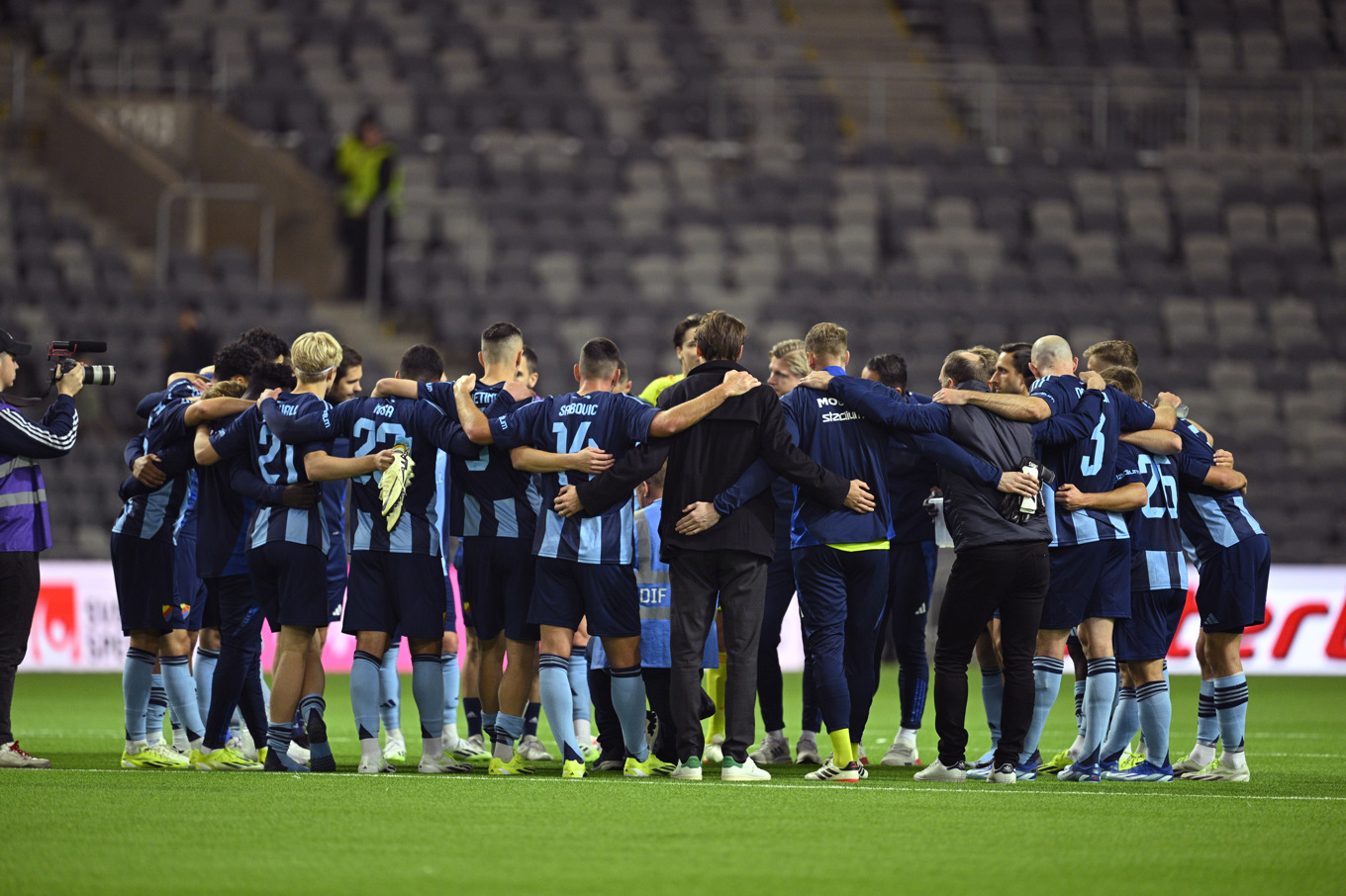 Djurgården visar upp ett rekord i eget kapital. Arkivbild. Foto: Anders Wiklund/TT