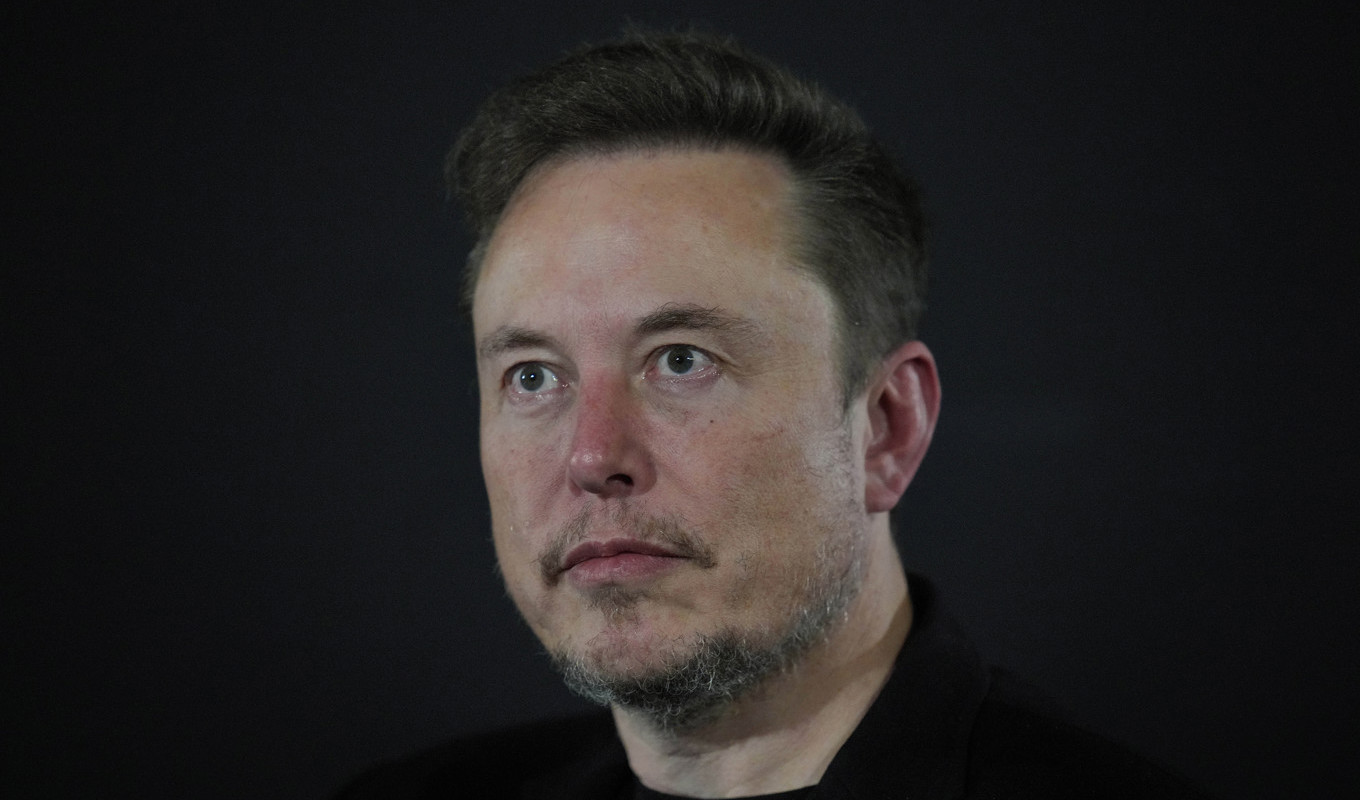 Elon Musk köpte X, då Twitter, i oktober 2022. Arkivbild. Foto: Kirsty Wigglesworth/AP/TT