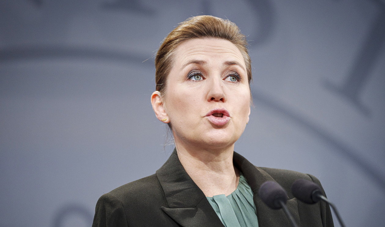 Danmarks statsminister Mette Frederiksen. Foto: Liselotte Sabroe/Ritzau Scanpix/TT
