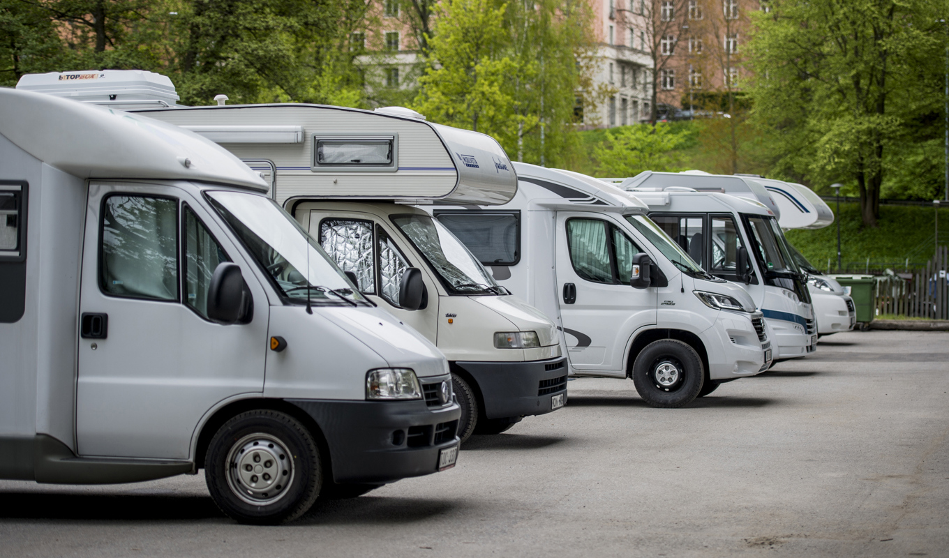 Husbilsägare kan komma att få skattelättnader. Arkivbild. Foto: Nora Lorek/TT