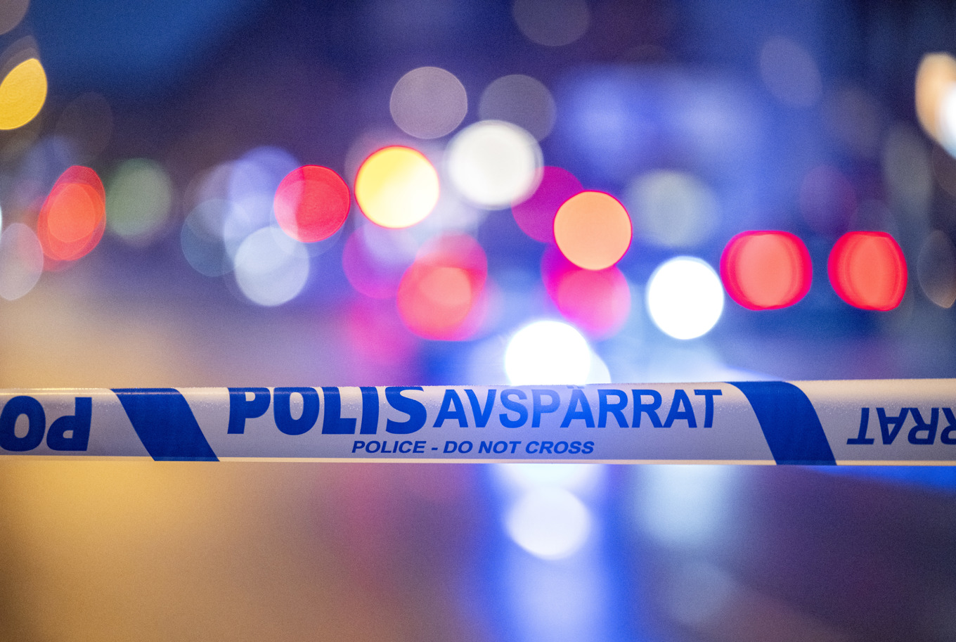 Platsen har spärrats av och ska undersökas. Arkivbild. Foto: Johan Nilsson/TT