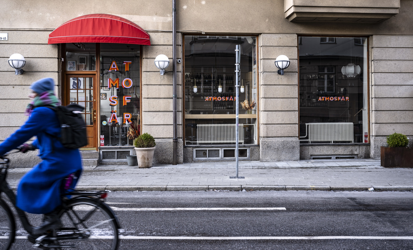 Det stora sällskapet åt och drack för drygt 82|000 kronor på Malmökrogen Atmosfär på juldagen, utan att betala. Arkivbild. Foto: Johan Nilsson/TT