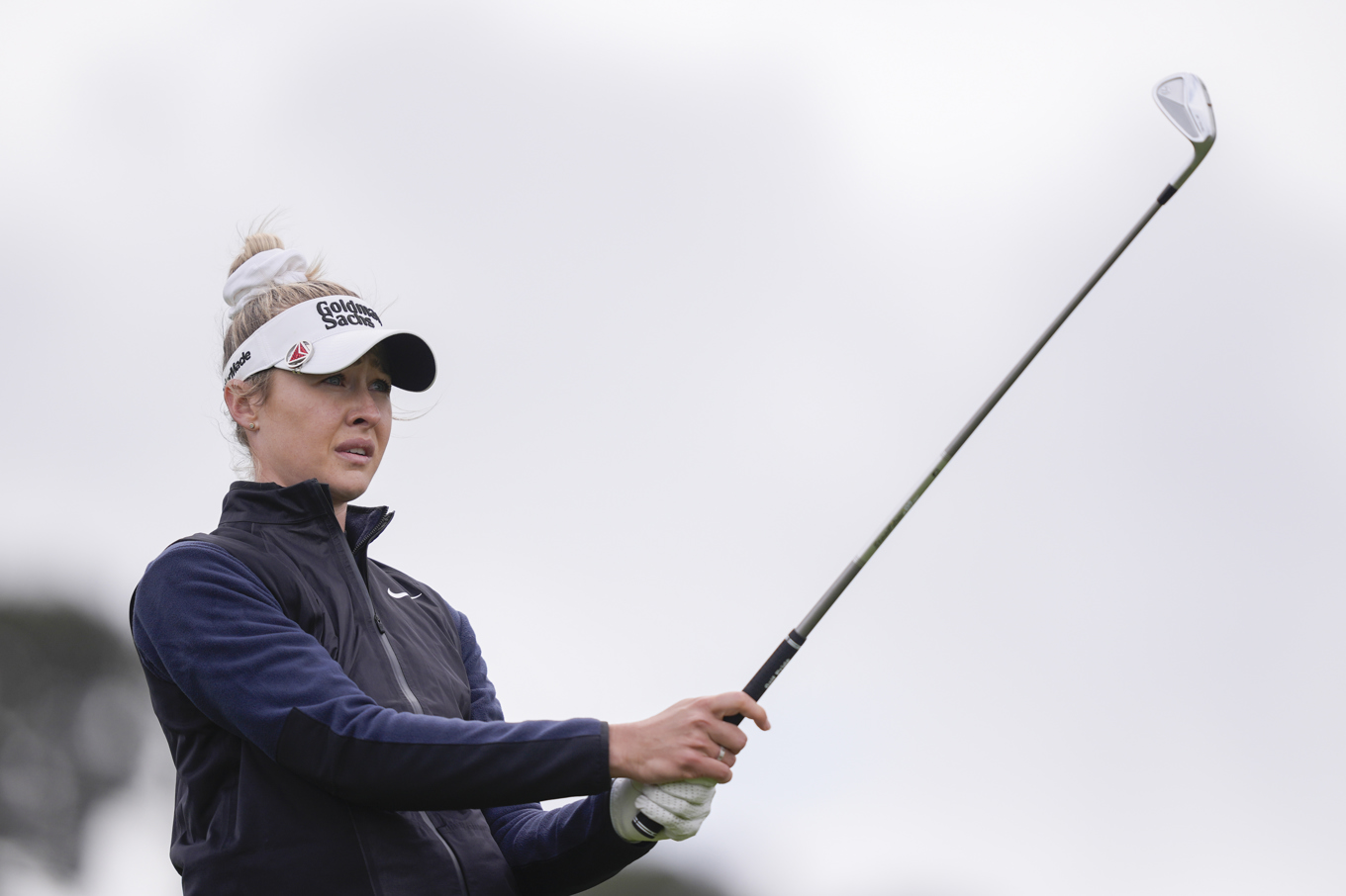 Nelly Korda tar över förstaplatsen från Lilia Vu. Foto: Ryan Sun/AP/TT