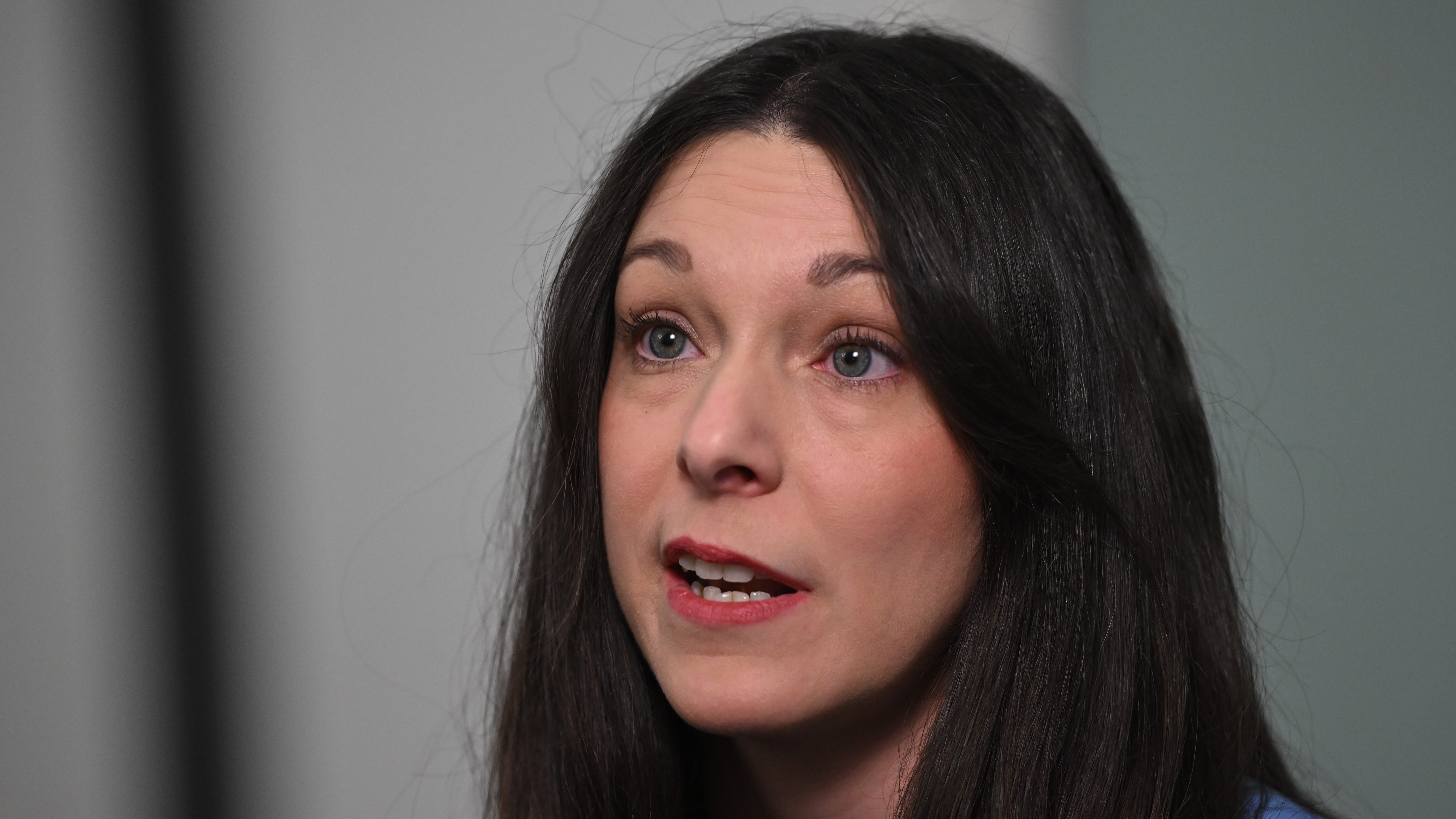 Teresa Carvalho, sammankallande för Socialdemokraternas kriminalpolitiska arbetsgrupp. Foto: Jonas Ekströmer/TT