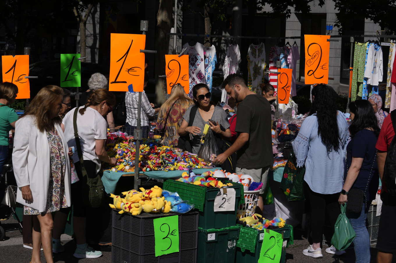 Prisstatistik från Spanien – först ut med marsberäkningar i Europa. Arkivbild Foto: Paul White AP/TT