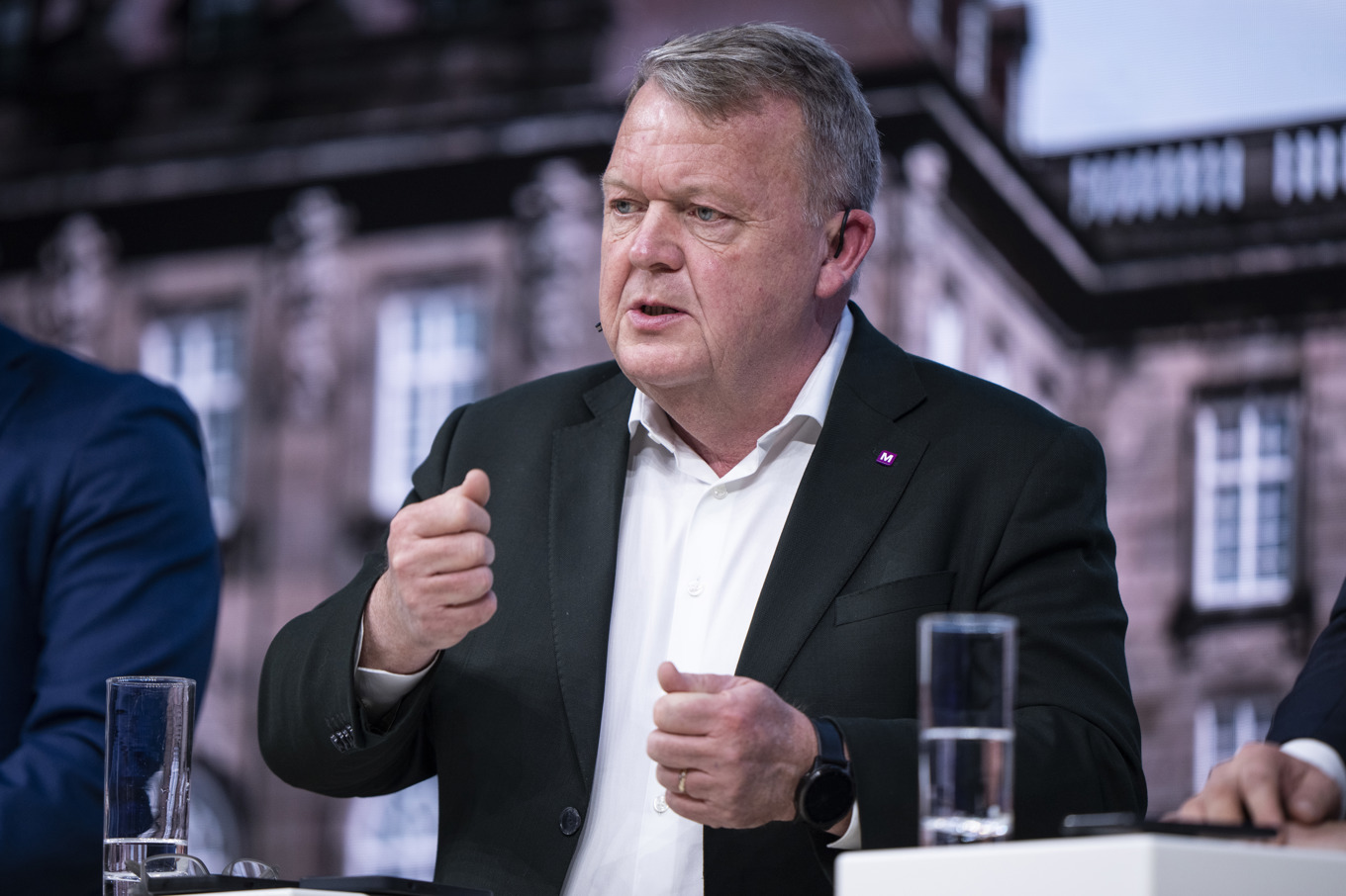 Danmarks utrikesminister Lars Løkke Rasmussen förra veckan. Foto: Bo Amstrup/AP/TT