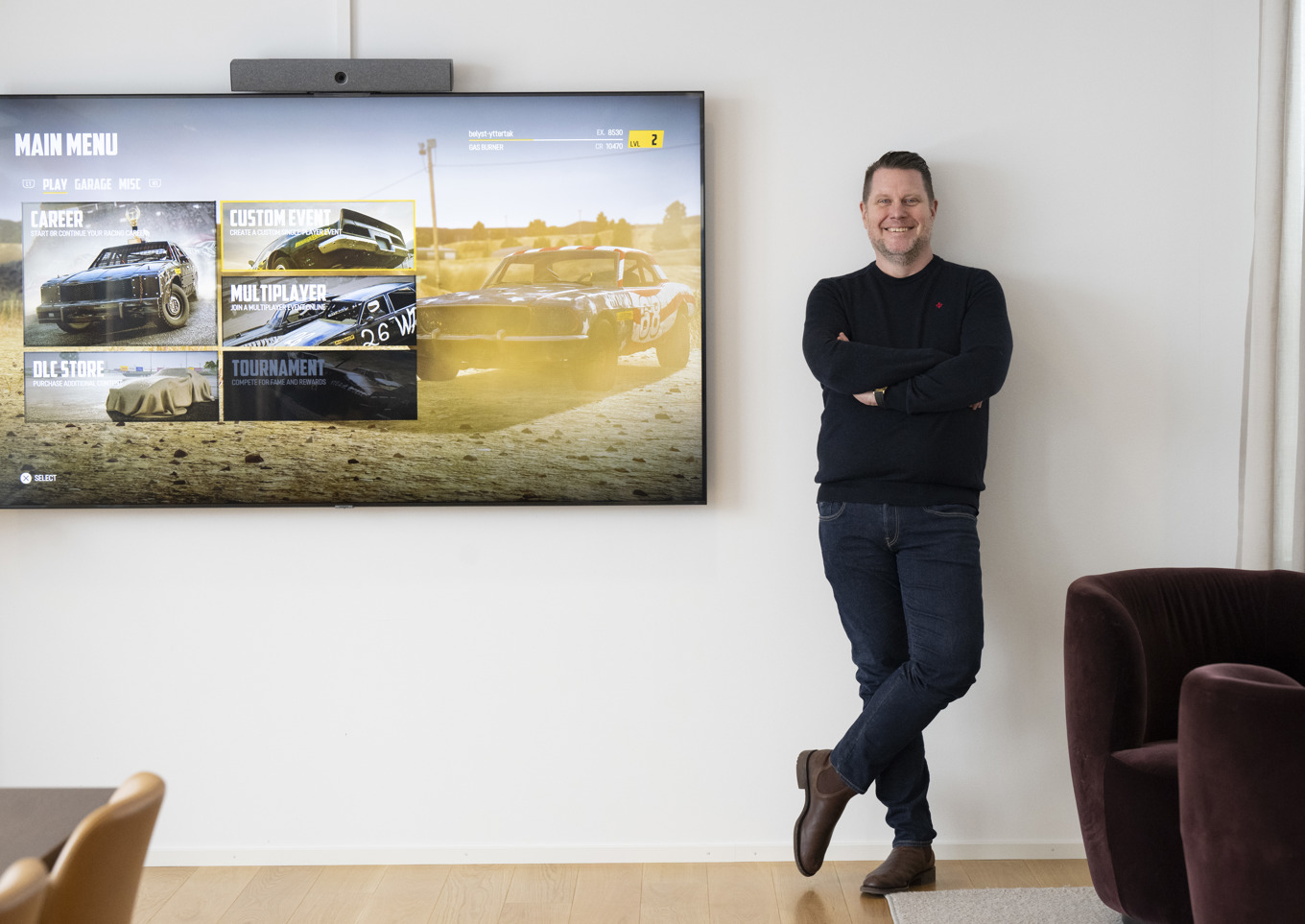 Spelutvecklaren Embracer, med vd Lars Wingefors, säljer bolaget Gearbox för nästan 5 miljarder kronor. För en månad sedan sålde bolaget amerikanska Saber för lika mycket. Arkivbild. Foto: Fredrik Sandberg/TT