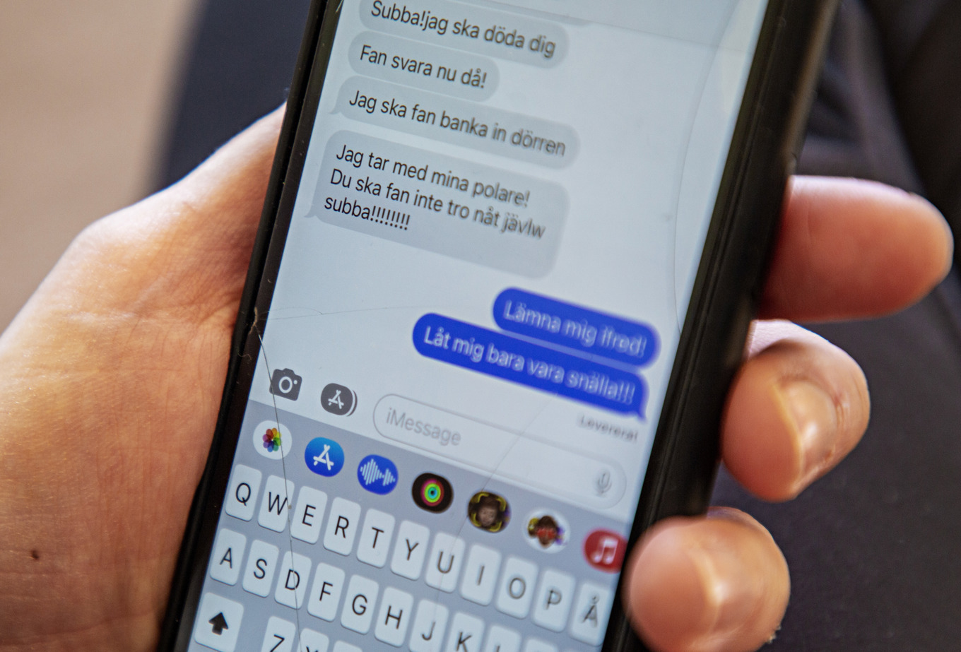 Många barn i Europa utsätts för nätmobbning. Arkivbild. Foto: Martina Holmberg/TT