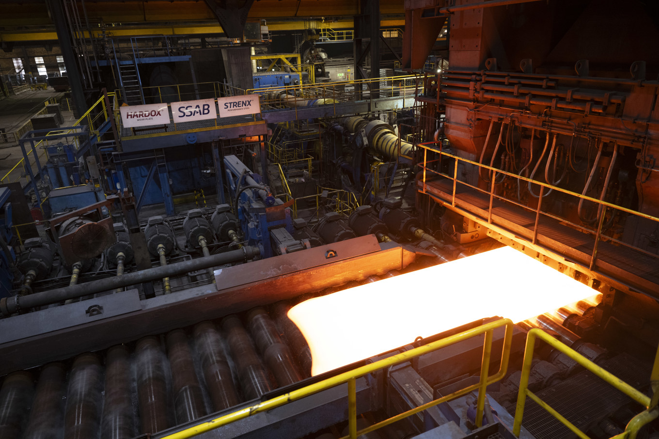 SSAB:s verksamhet i Oxelösund. Arkivbild. Foto: Pontus Lundahl/TT