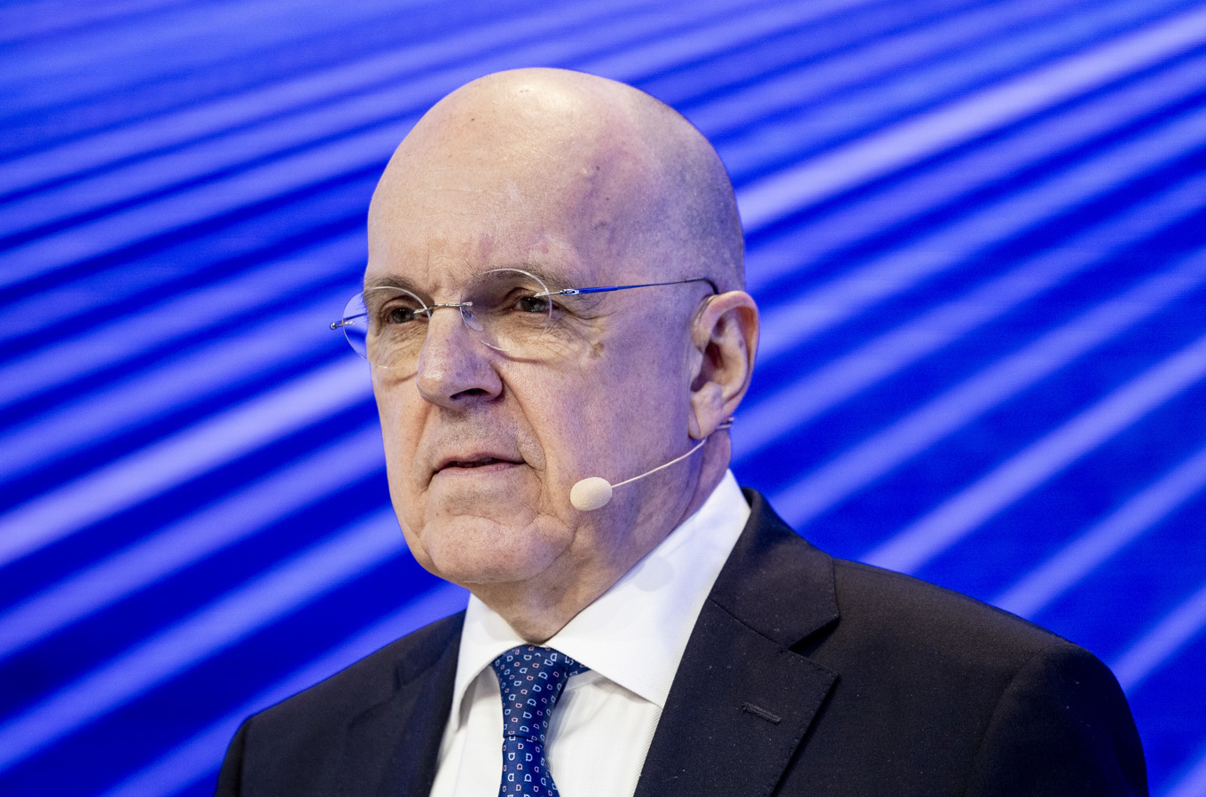 Styrelseordförande Jan Carlson på Ericssons årsstämma. Foto: Christine Olsson/TT