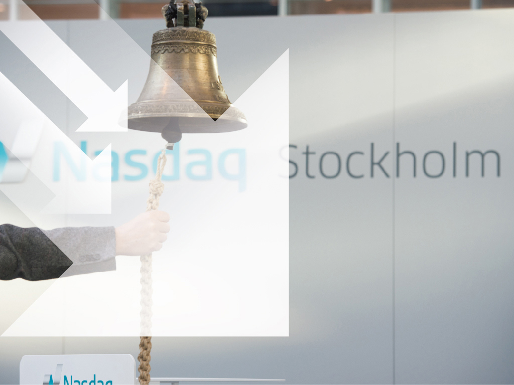 Pilarna pekar tydligt ner. Foto: Johan Hallnäs/TT