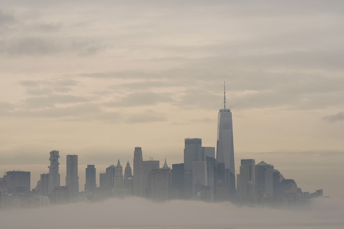 Del av Manhattan i New York. Arkivbild. Foto: Seth Wenig/AP/TT