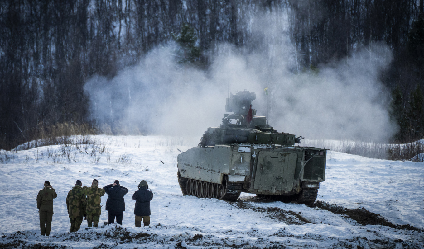 Stugorna ska bland annat ha hyrts under senaste Nato-övningen i bland annat norra Norge. Arkivbild. Foto: Heiko Junge/AP/TT