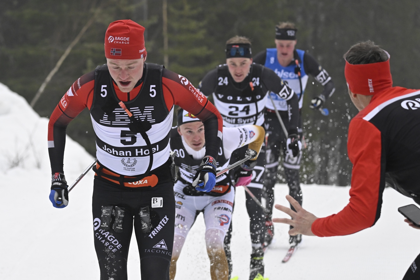 Johan Hoel under en tidigare tävling. Arkivbild. Foto: Ulf Palm/TT