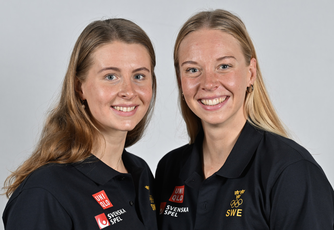 Simmarna Sophie och Louise Hansson. Arkivbild. Foto: Jonas Ekströmer/TT