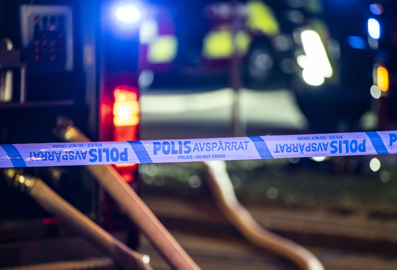 Tre saknas efter en kraftig villabrand i Herrljunga kommun. Arkivbild. Foto: Johan Nilsson/TT