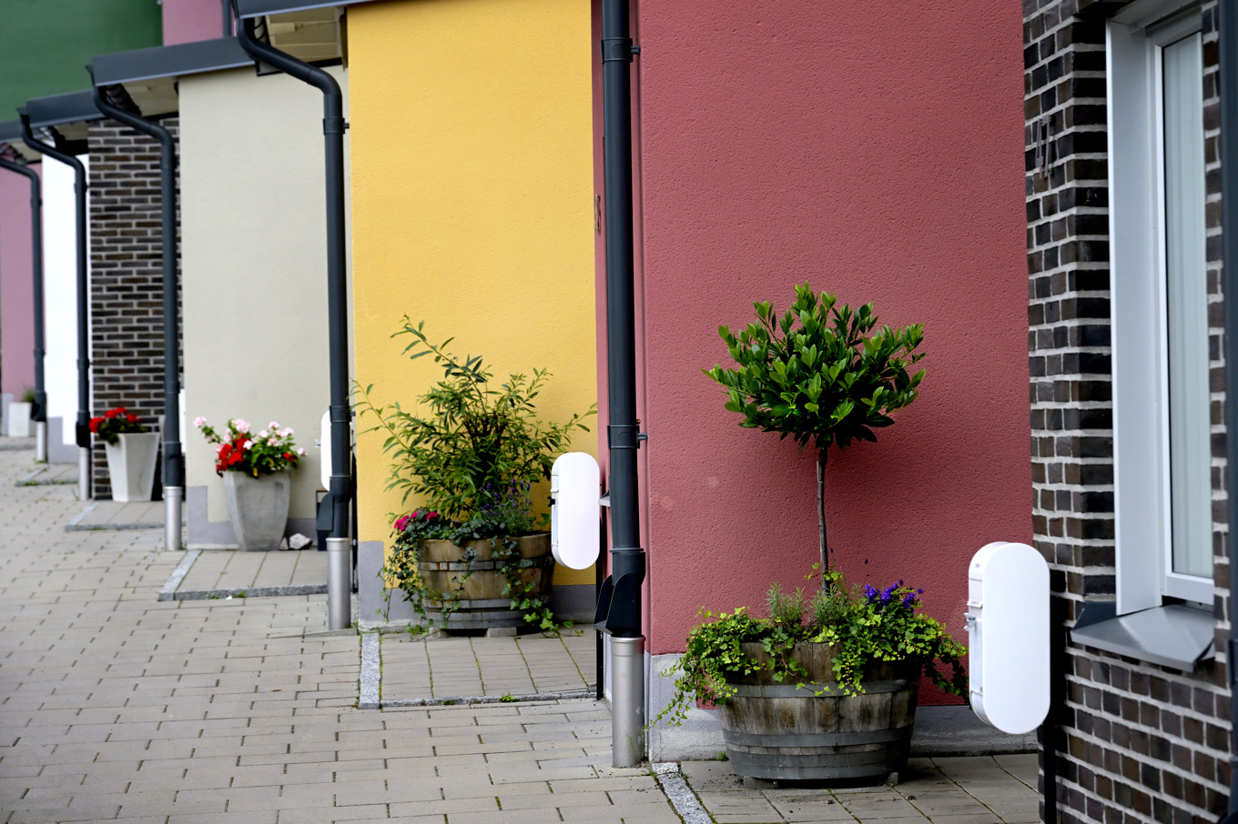 Ett nybyggt radhusområde i Stockholm. Arkivbild. Foto: Janerik Henriksson/TT
