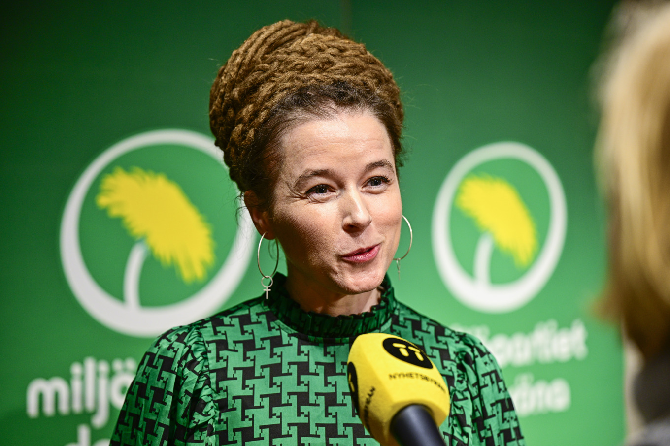 Amanda Lind vill bli nytt språkrör. Arkivbild Foto: Magnus Lejhall/TT