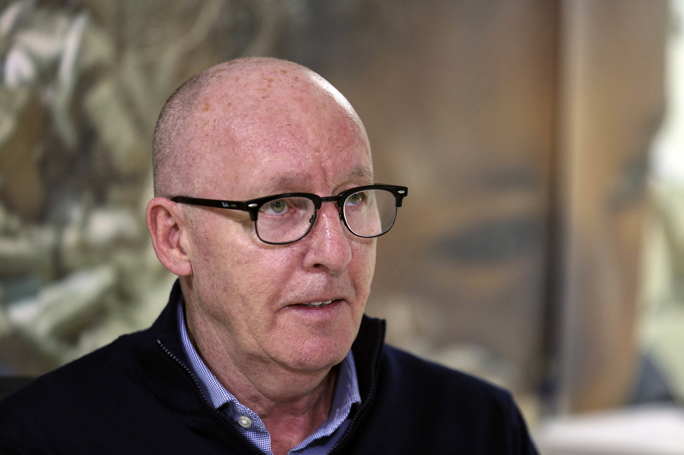 Jamie McGoldrick, FN:s samordnare i humanitära frågor, efterlyser en direktlinje till Israels armé. Arkivbild. Foto: Raad Adayleh/AP/TT