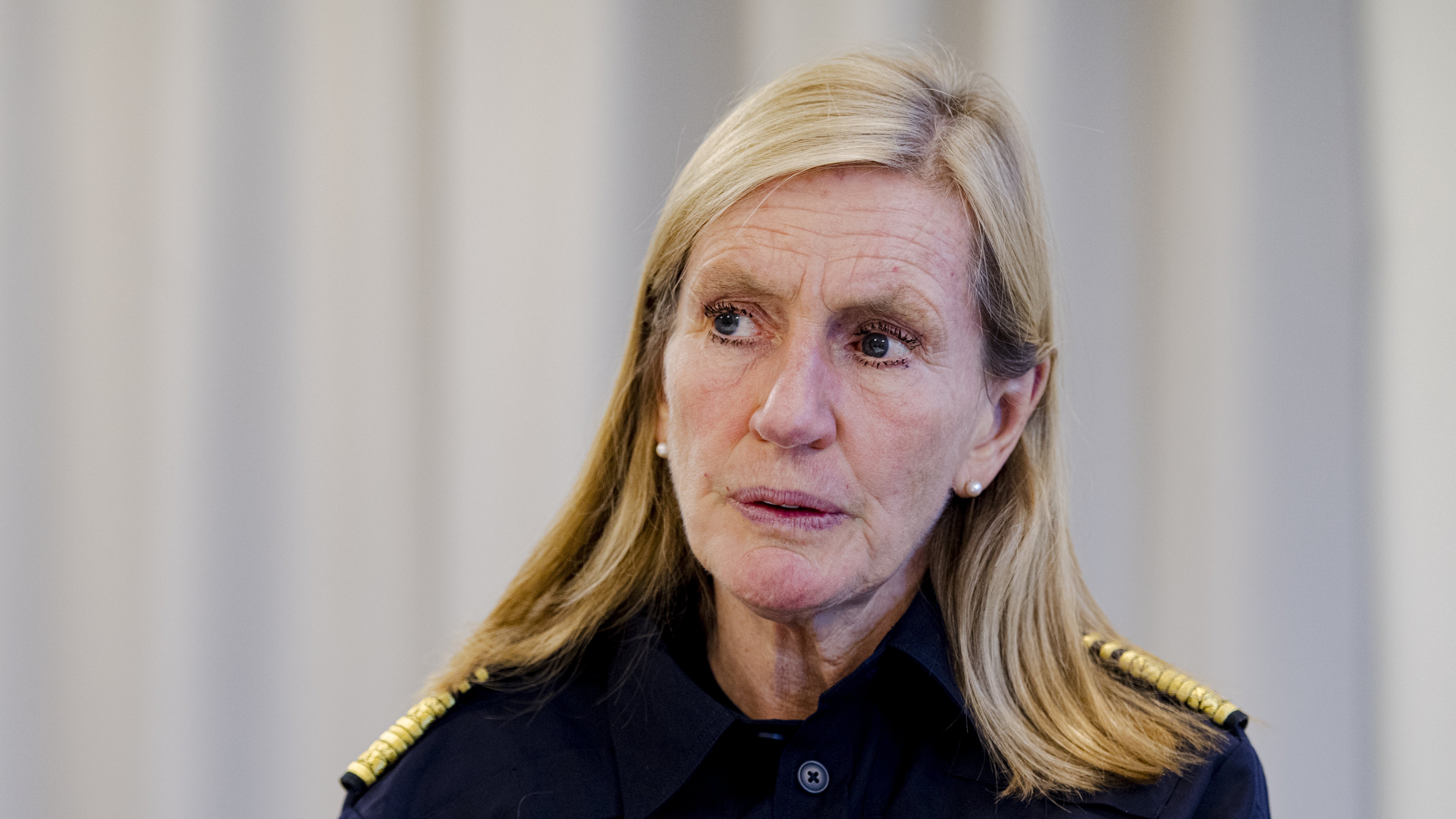 Polismästare Carin Götblad. Arkivbild. Foto: Tim Aro/TT