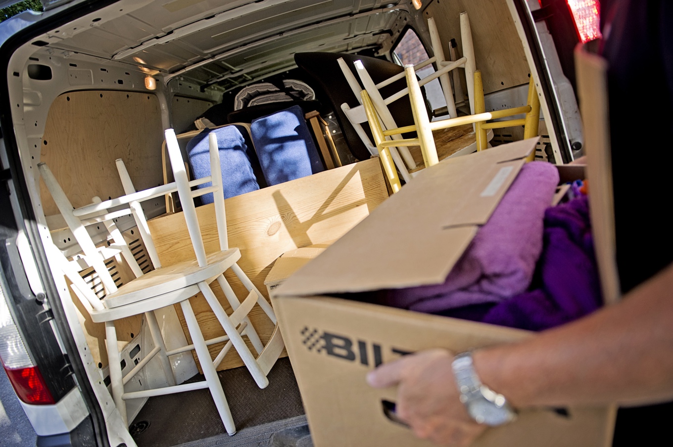 Flyttströmmen från östra Danmark till Skåne är den största på tio år. Arkivbild. Foto: Erik Mårtensson/TT