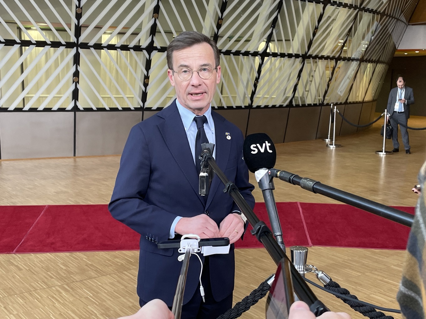 Statsminister Ulf Kristersson (M). Foto: Wiktor Nummelin / TT