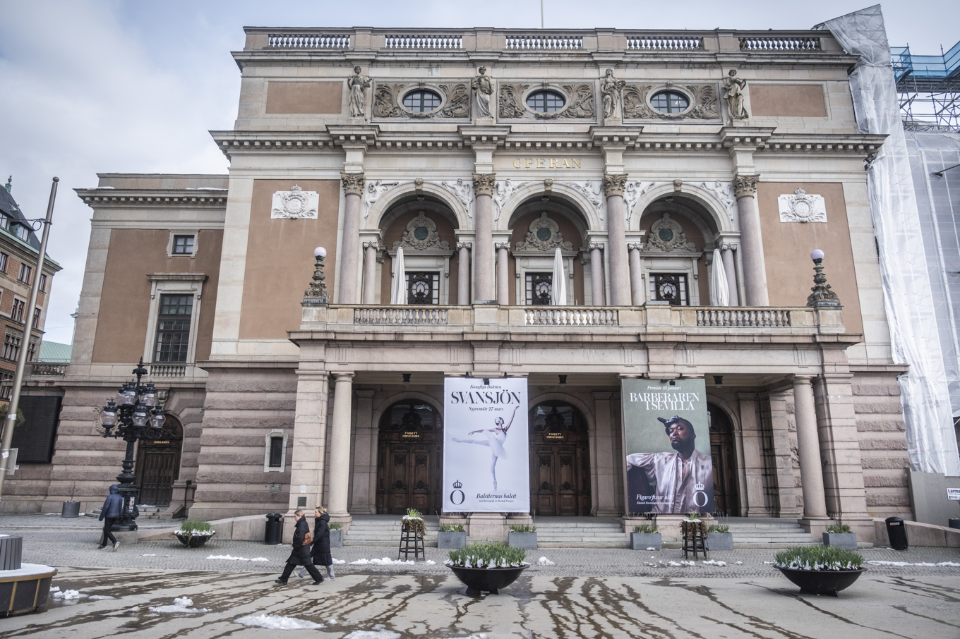 Operahuset i Stockholm är i uselt skick och måste renoveras. Arkivbild. Foto: Magnus Hjalmarson Neideman/SVD/TT
