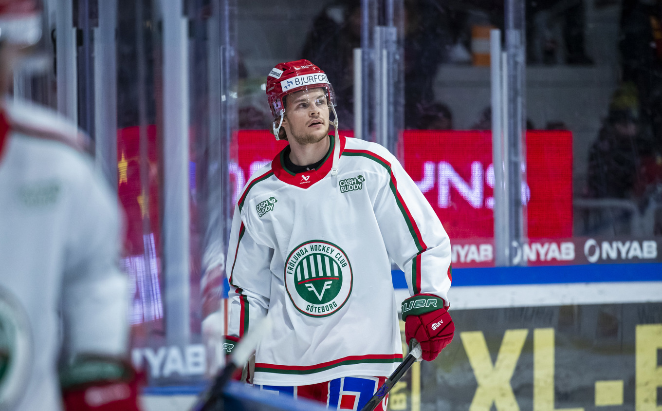 Malte Strömwall lämnar Frölunda. Arkivbild. Foto: Pär Bäckström/TT