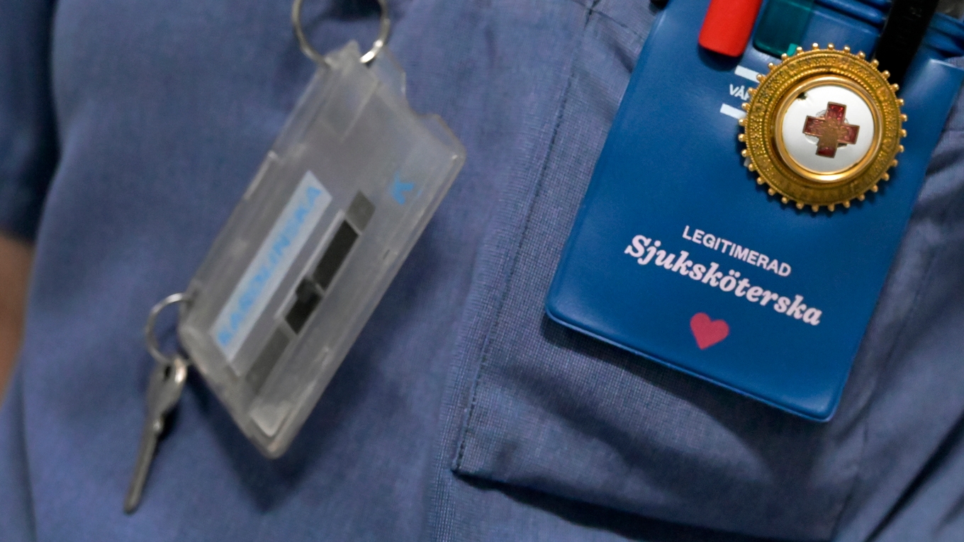 Kvinnan fanns inte i Socialstyrelsens register för legitimerad hälso- och sjukvårdspersonal. Arkivbild. Foto: Janerik Henriksson/TT