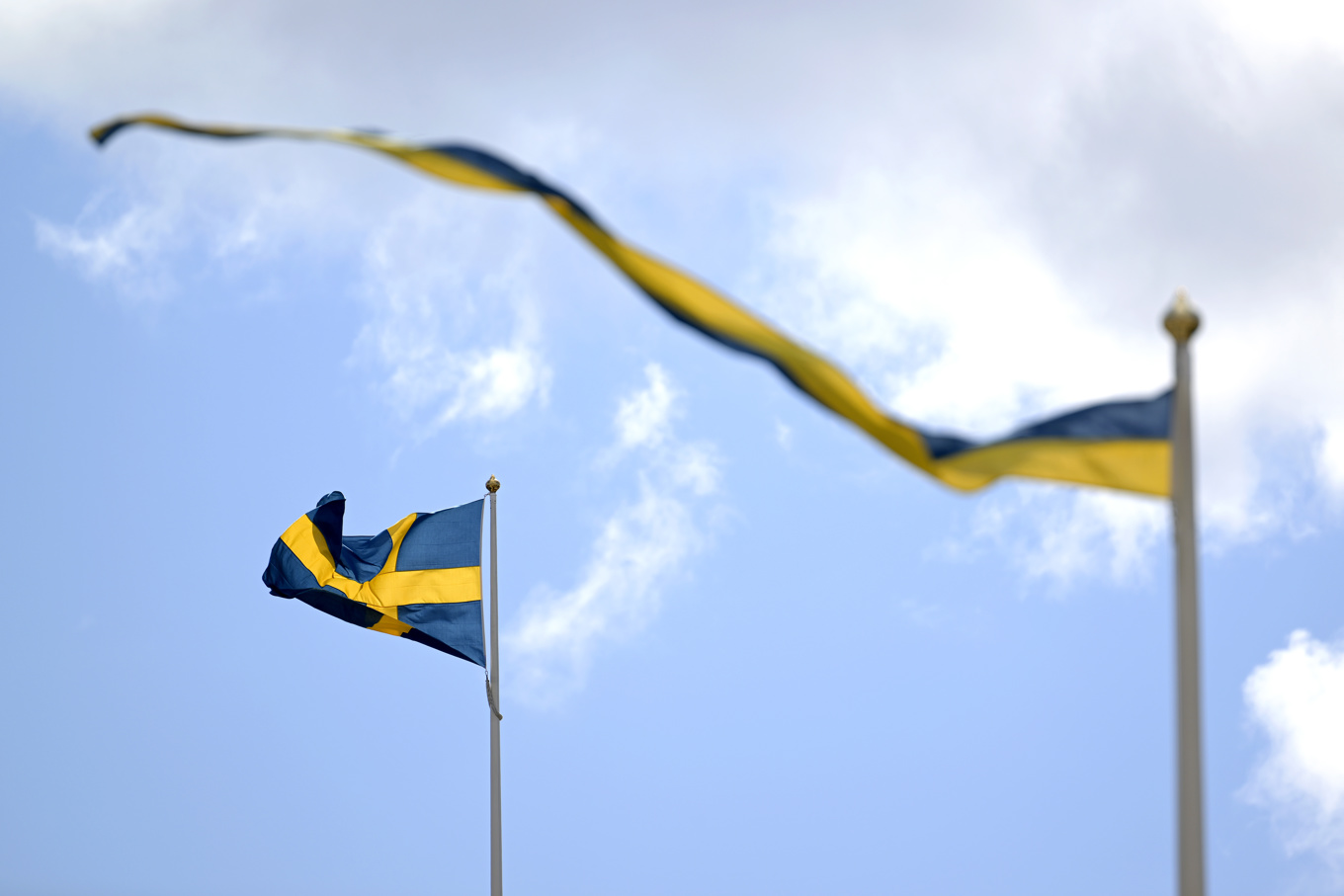 Sveriges BNP minskade ännu ett kvartal. Arkivbild. Foto: Janerik Henriksson/TT