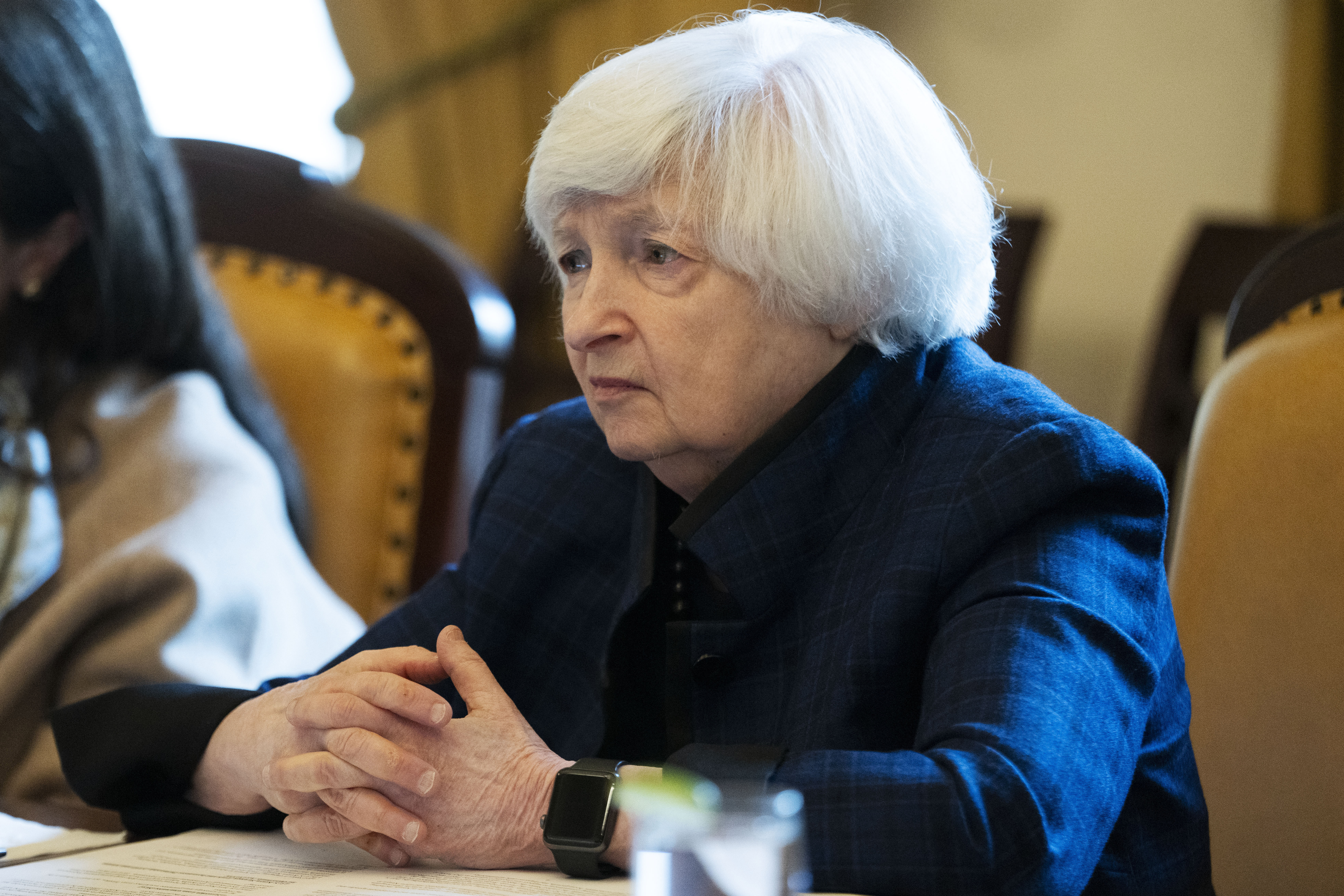 USA:s finansminister Janet Yellen. Arkivbild. Foto: Jacquelyn Martin/AP/TT