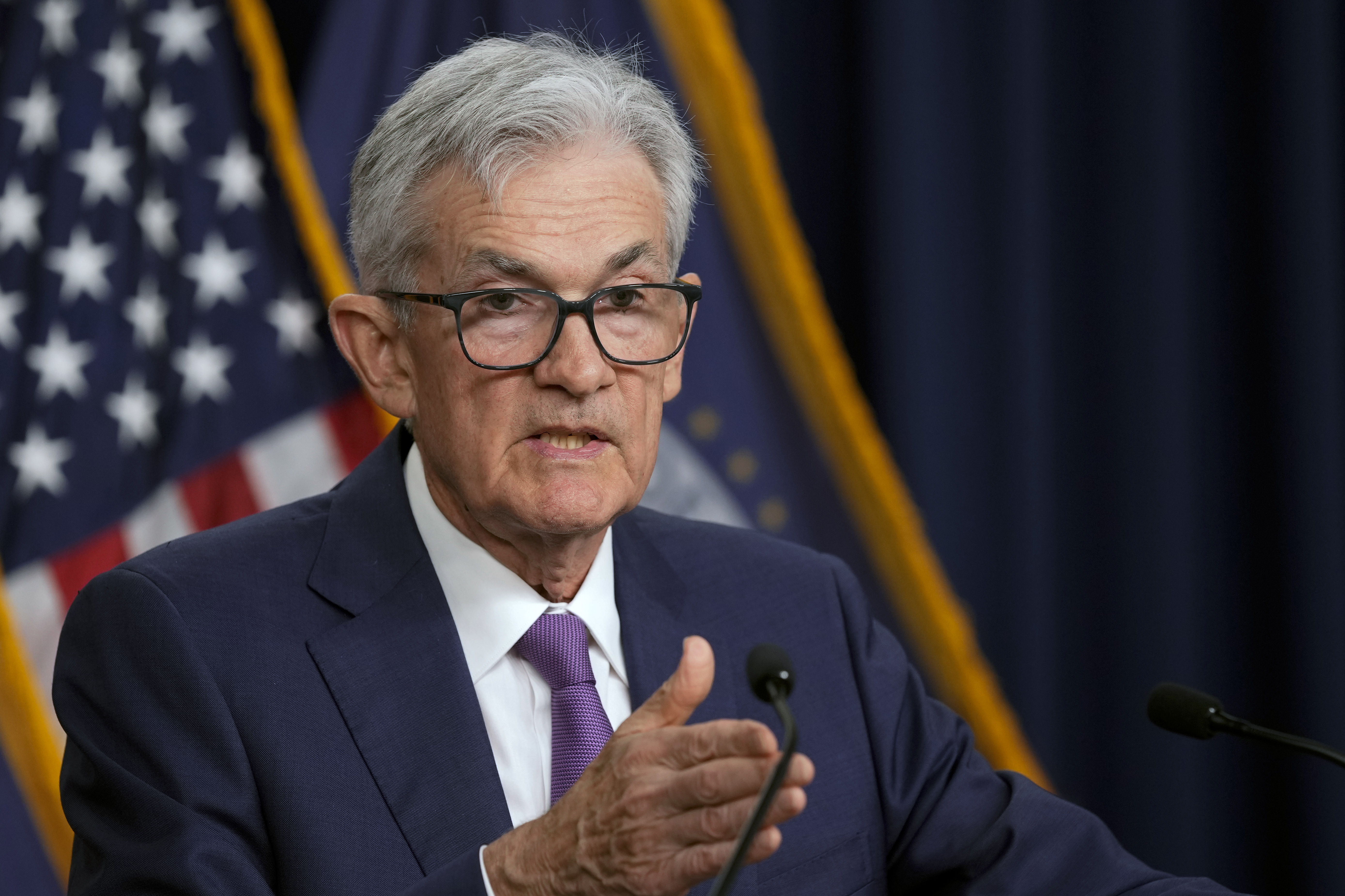 Jerome Powell är chef för amerikanska centralbanken Federal Reserve (Fed). Foto: Susan Walsh