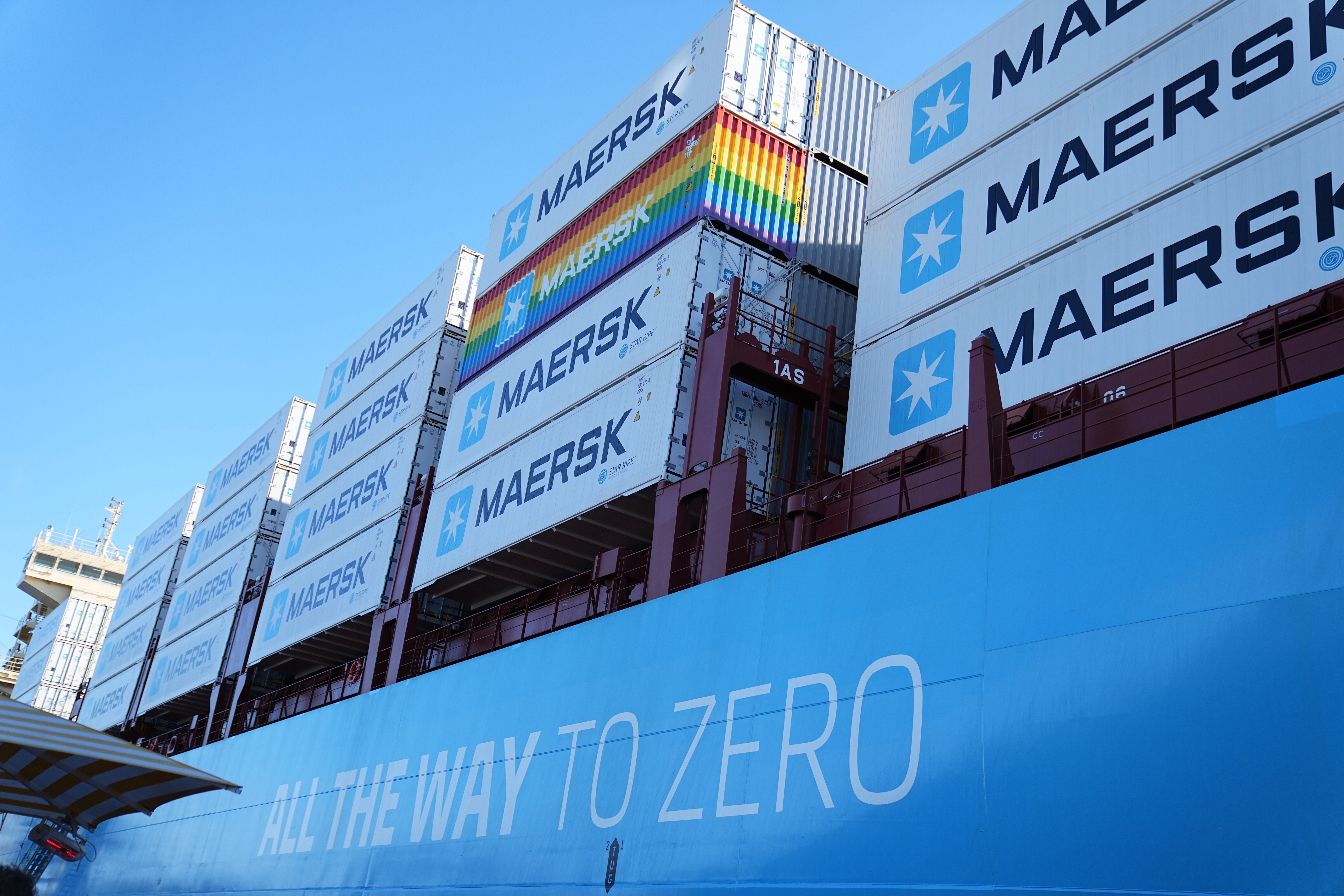Danska Maersk har redovisat delårssiffror. Arkivbild. Foto: Mads Claus Rasmussen/Ritzau/TT