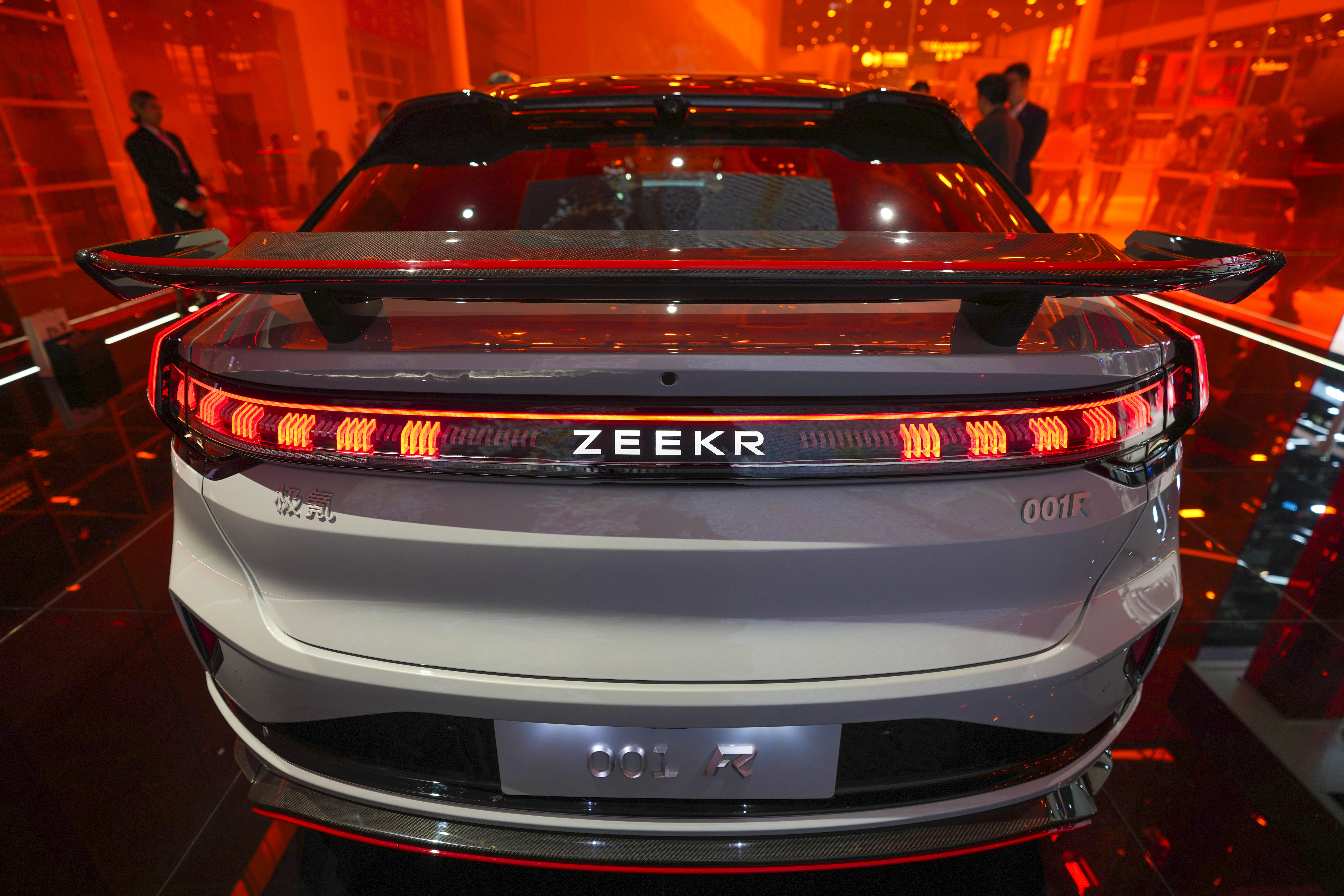 Kinesiska elbilsbolaget Zeekr – med samma ägare som Volvo Cars – är på väg mot notering på Wall Street. Arkivbild. Foto: Tatan Syuflana AP/TT