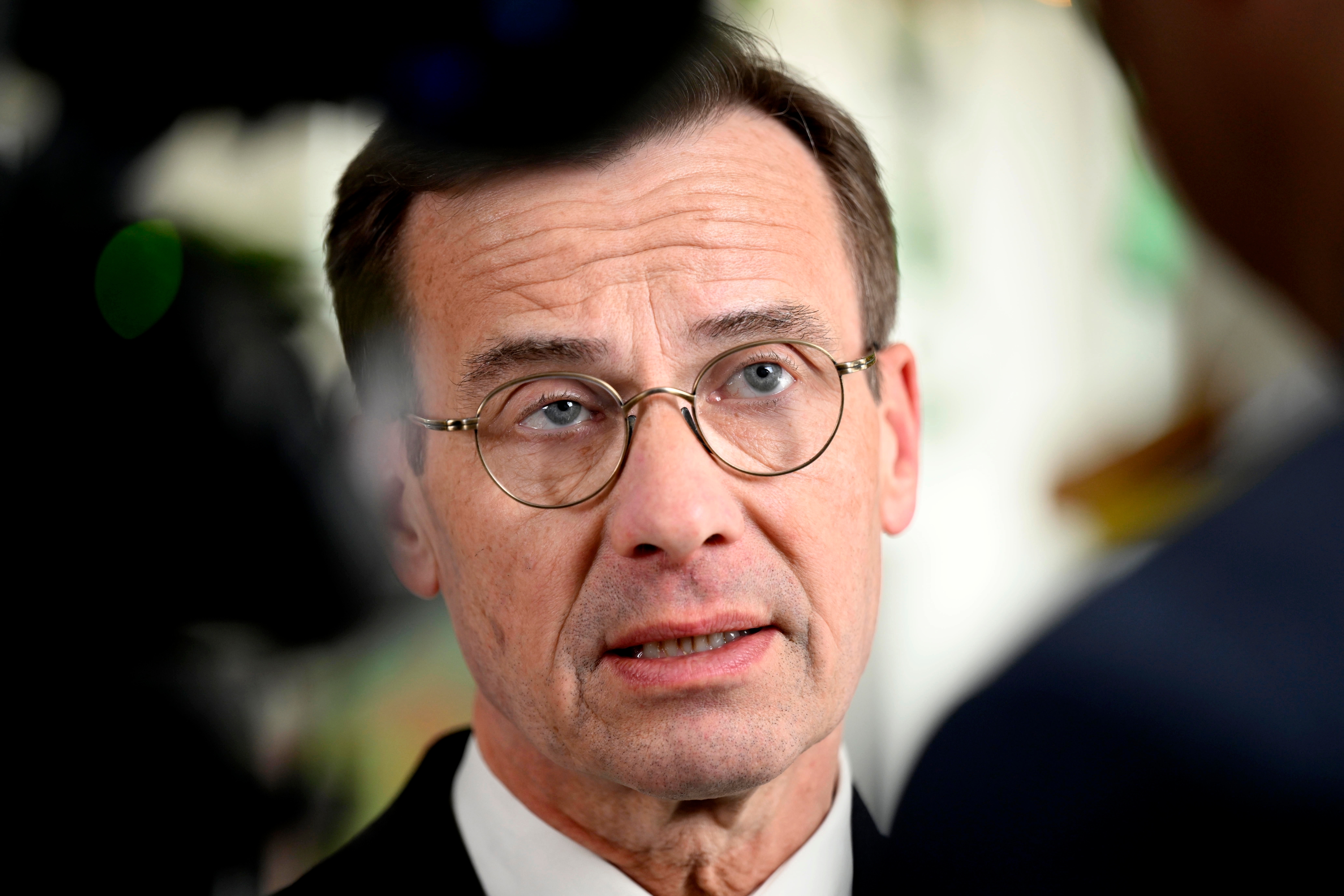 Statsminister Ulf Kristersson KU-anmäls. Arkivbild. Foto: Fredrik Sandberg/TT