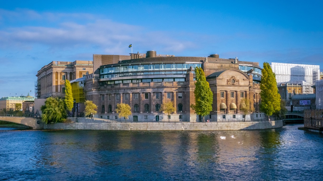 Riksdagshuset. Foto: Bilbo Lantto