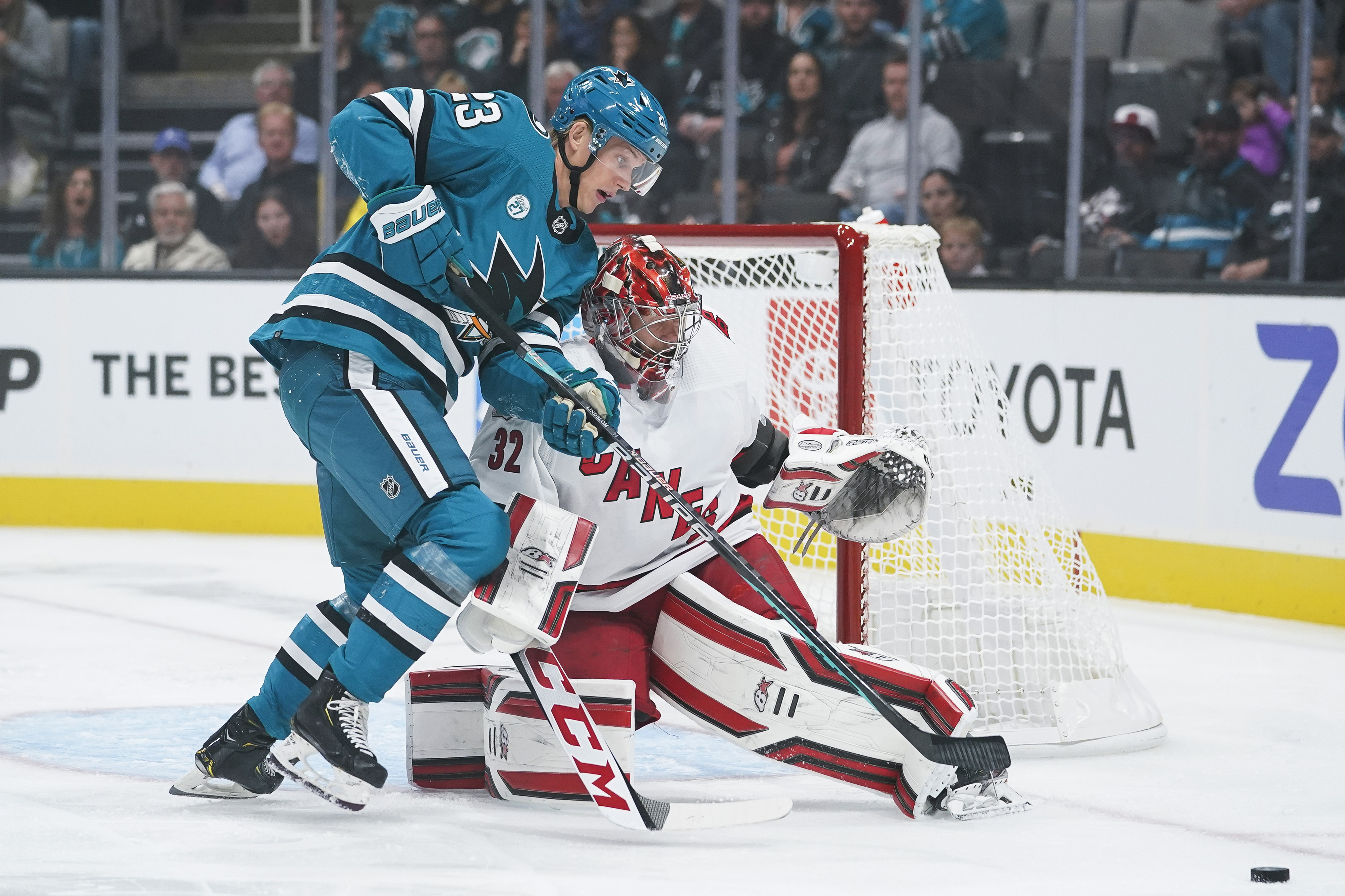 Oskar Lindblom lämnar San Jose och återvänder till Brynäs. Arkivbild. Foto: Godofredo A. Vásquez/AP/TT