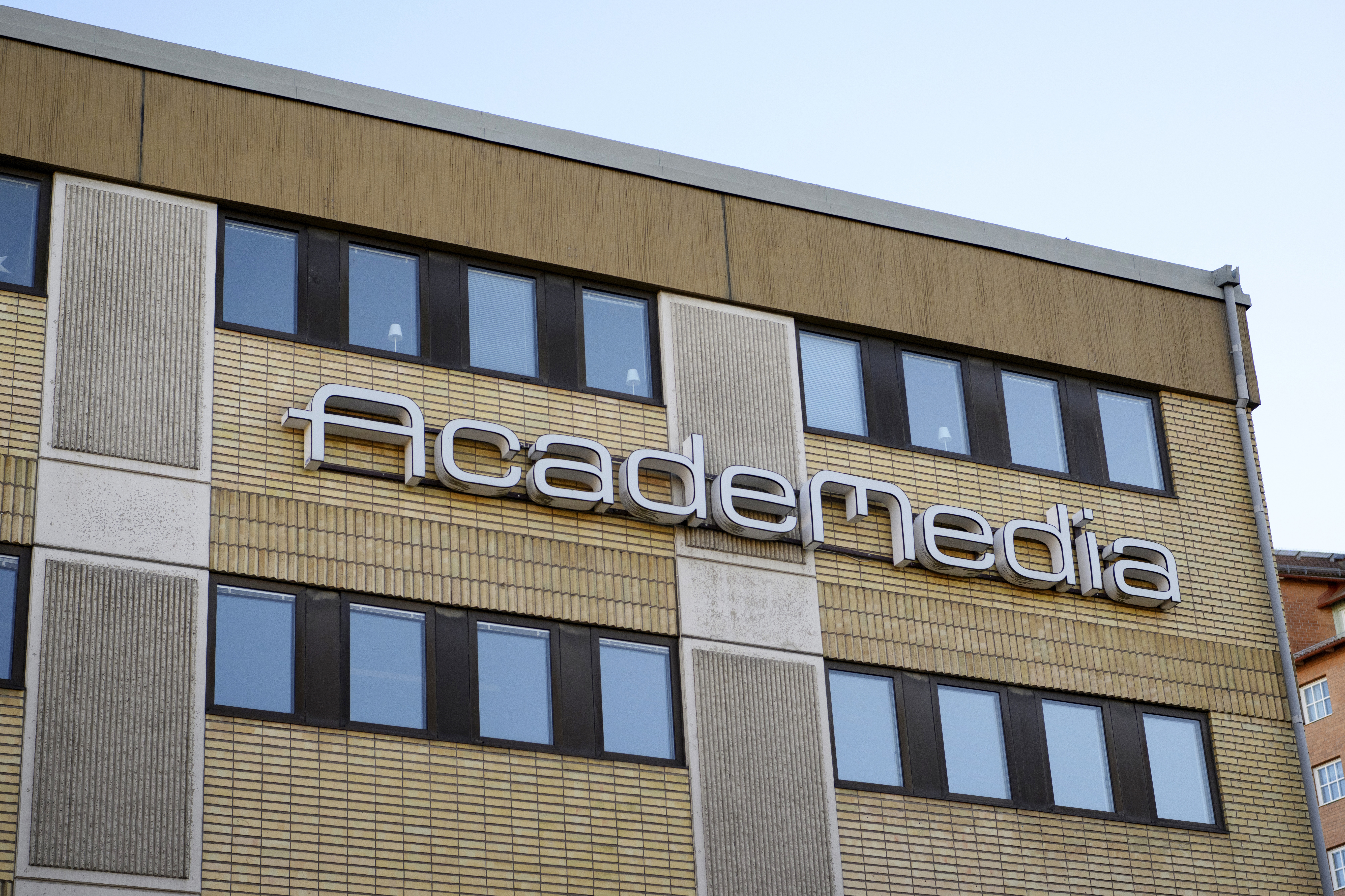 Exteriör av Academedia i Liljeholmen i södra Stockholm.. Arkivbild. Foto: Jessica Gow/AP/TT