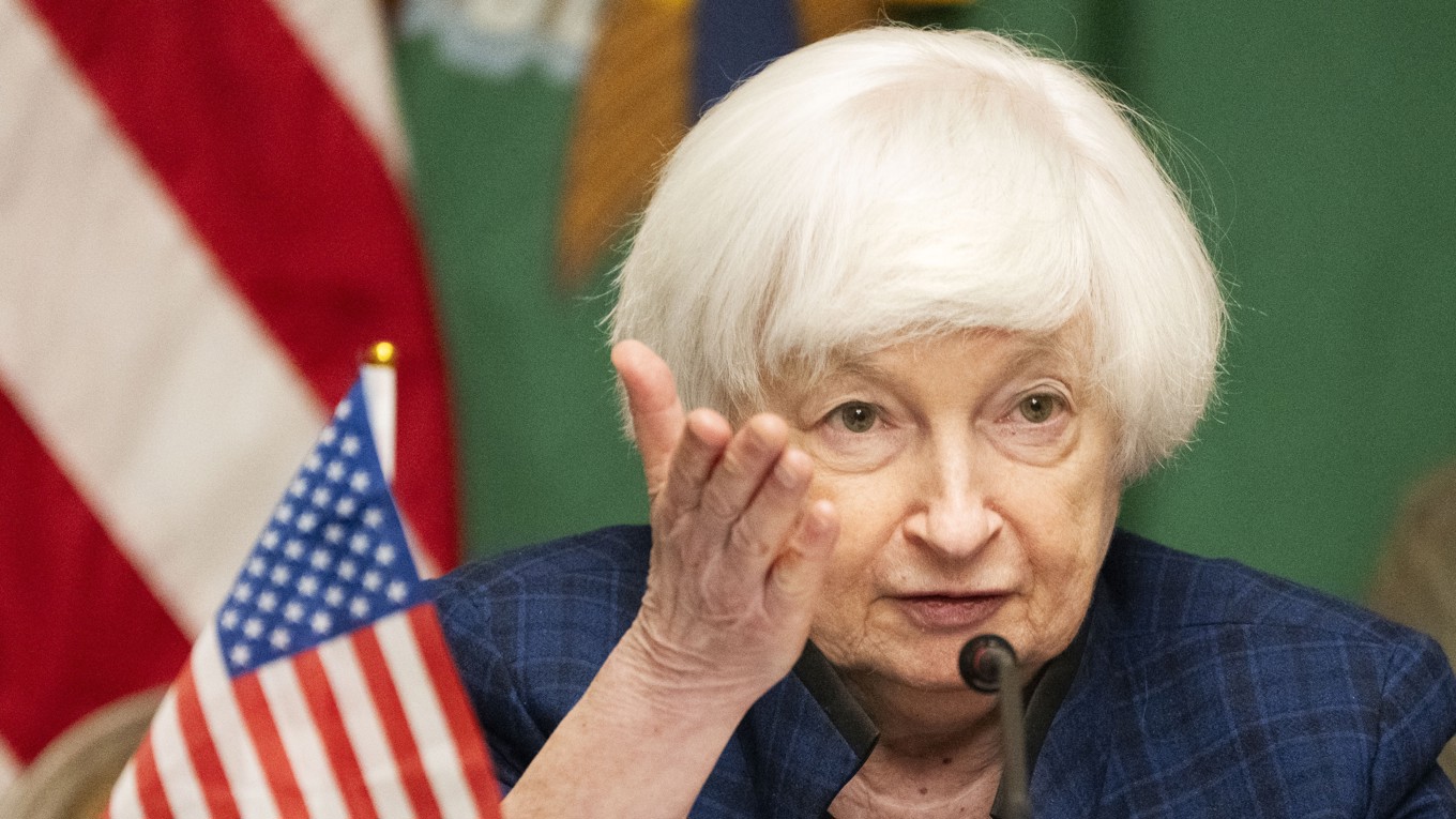 USA:s finansminister Janet Yellen. Arkivbild. Foto: Jacquelyn Martin/AP/TT