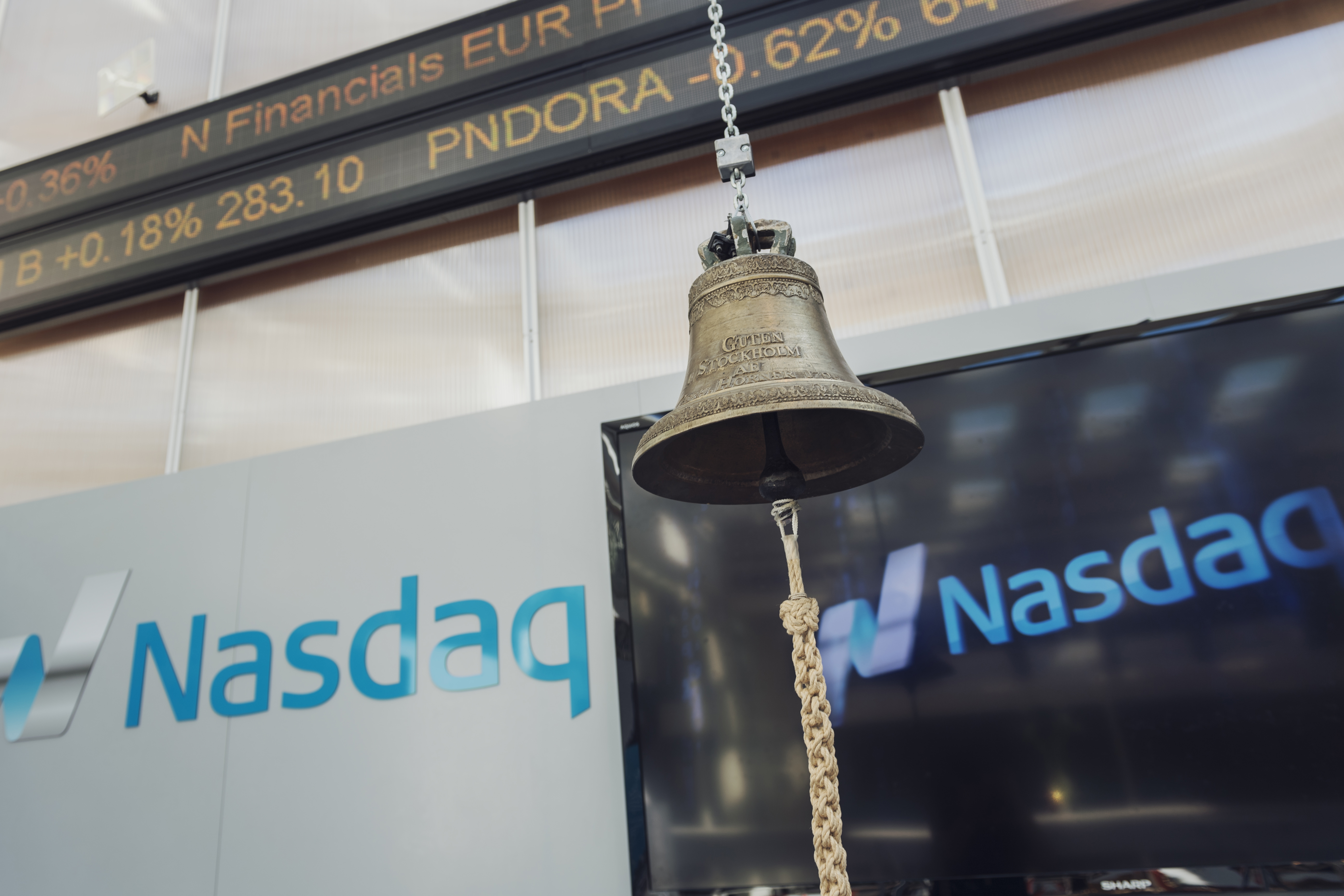 Storbanken Citigroup bötfälls efter ett börsfall i maj 2022. Arkivbild. Foto: Stina Stjernkvist/TT