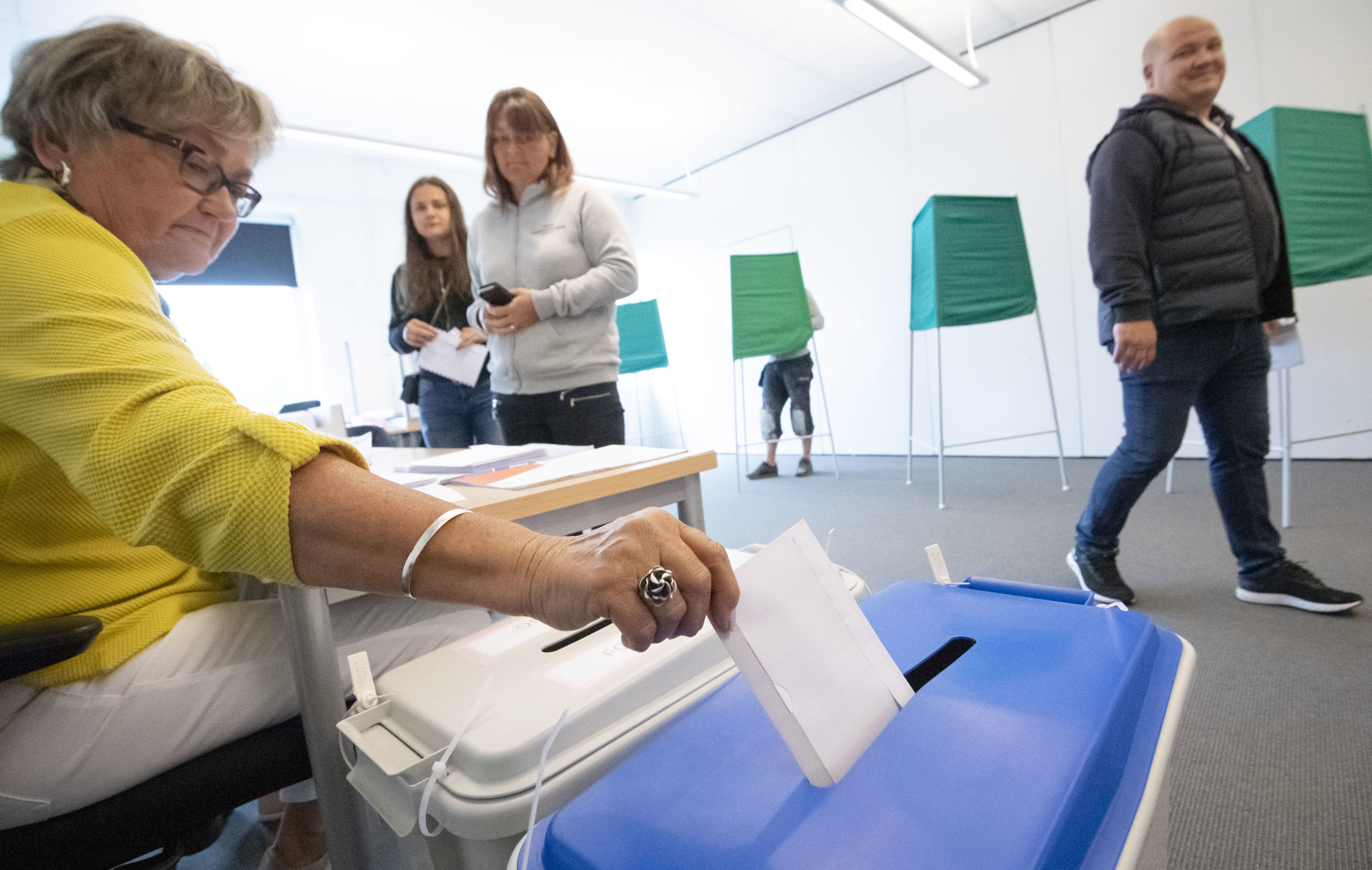Från och med nu kan du rösta i EU-valet. Arkivbild. Foto: Johan Nilsson/TT