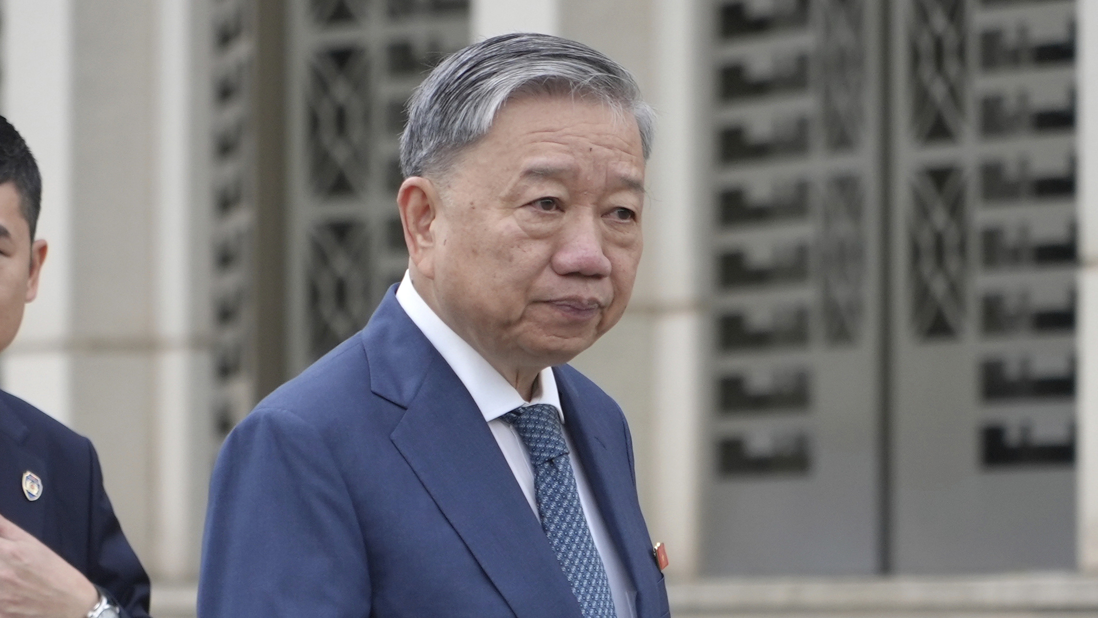 Den tidigare säkerhetsministern To Lam har röstats in som Vietnams nya president. Arkivbild. Foto: Hau Dinh/AP/TT