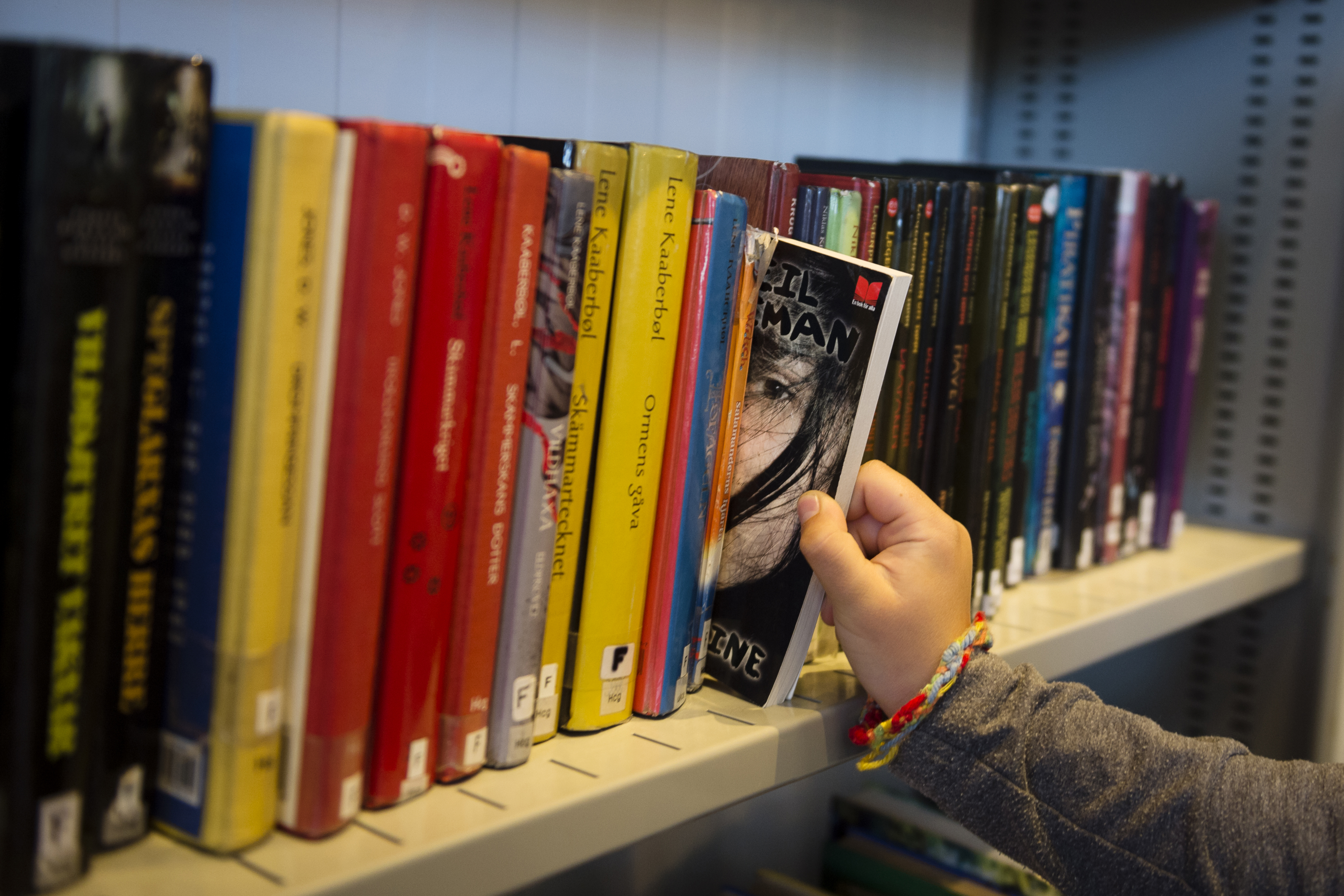 Expertrådet för läsning vill skapa en mer läsfrämjande miljö i både skola och samhälle. Arkivbild. Foto: Vilhelm Stokstad/TT