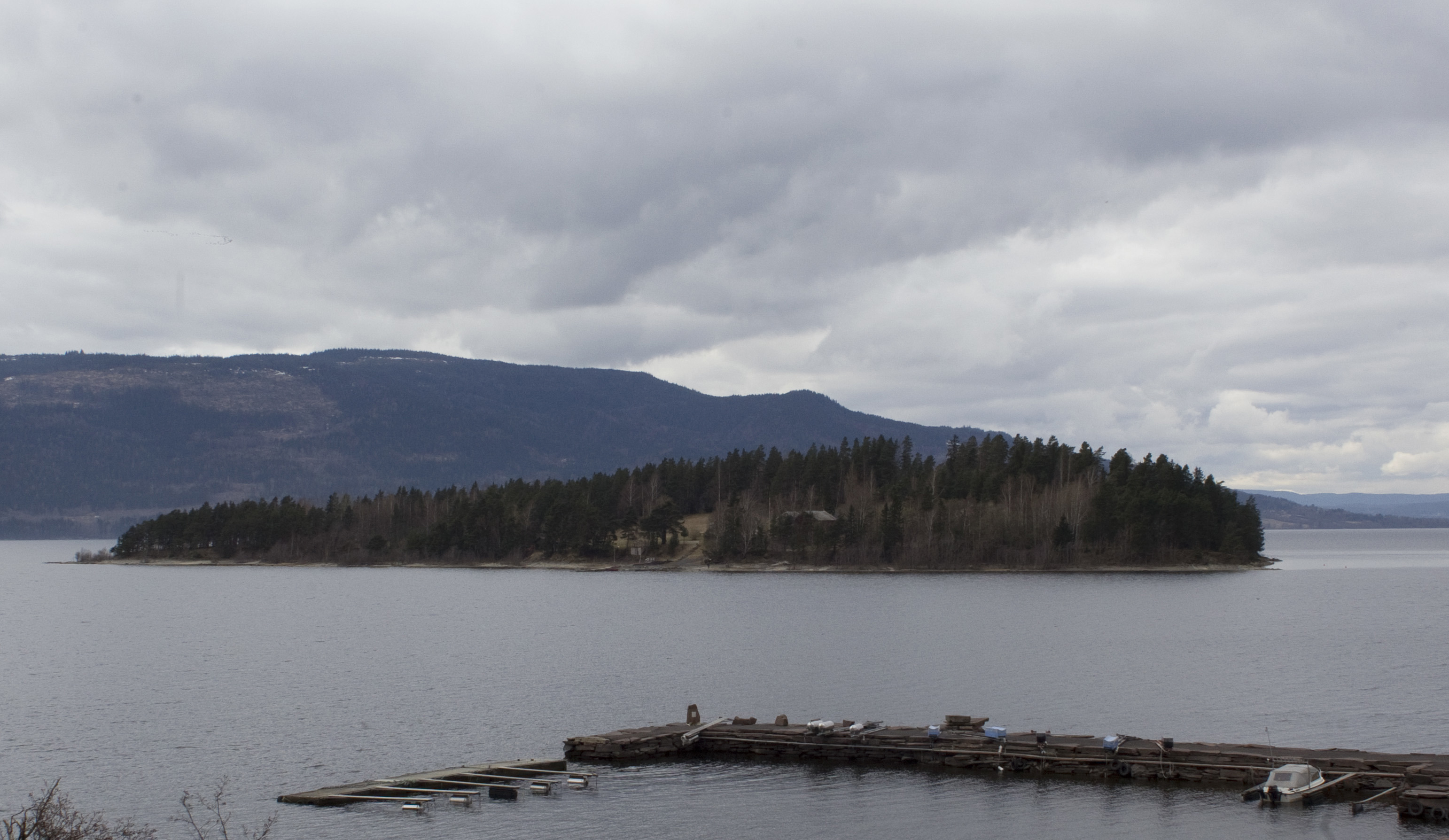 Utøya, där Anders Behring Breivik mördade 69 människor sommaren 2011. Arkivbild. Foto: Morten Holm/NTB/TT