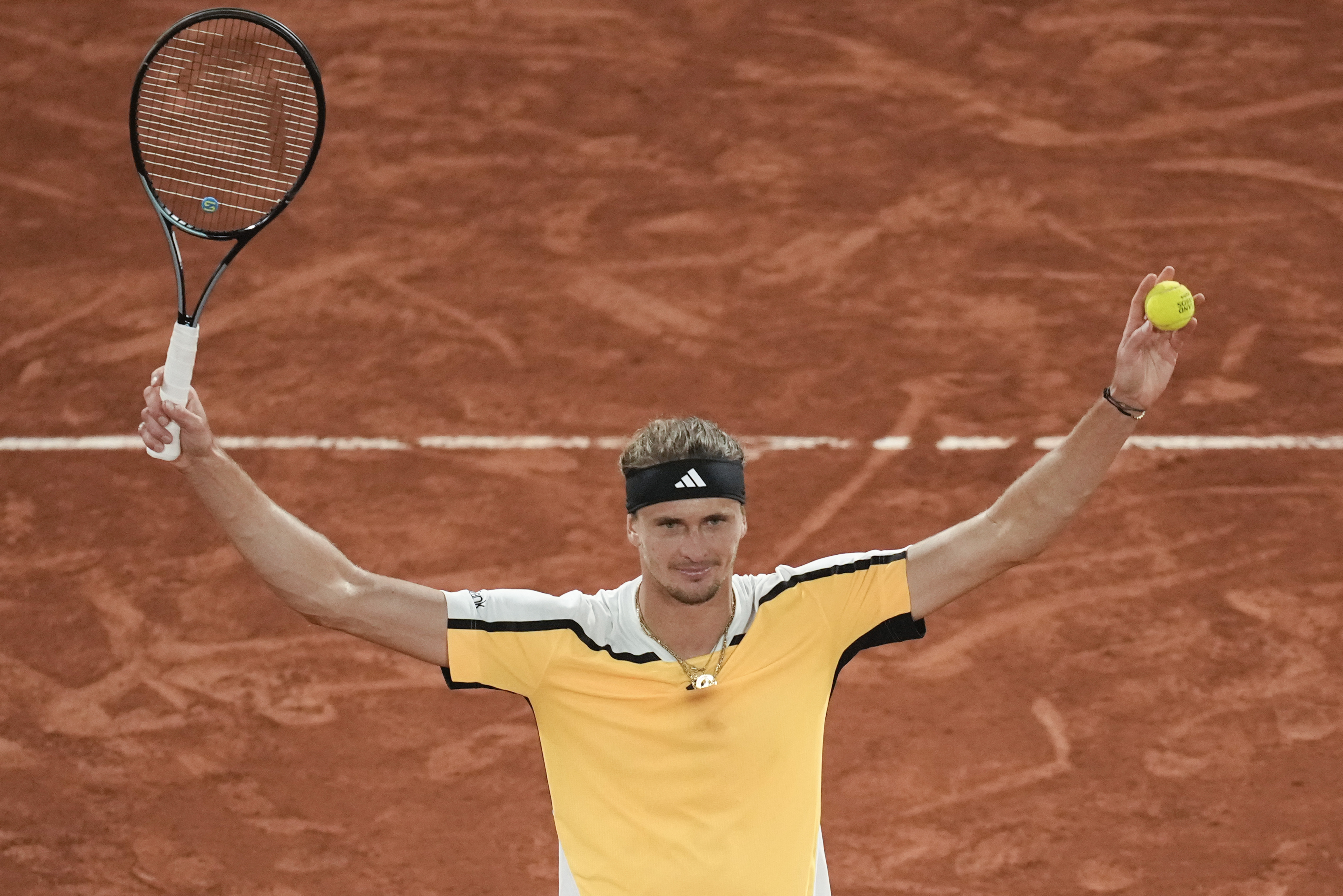 Alexander Zverev. Foto: Christophe Ena/AP/TT