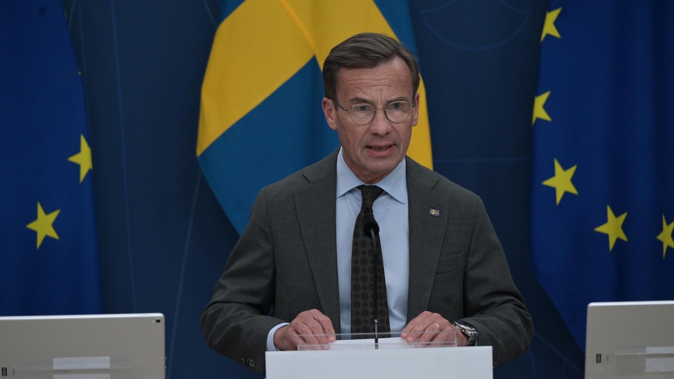 Ulf Kristersson nya lön blir 198 000 kronor i månaden. Foto: Roger Sahlström
