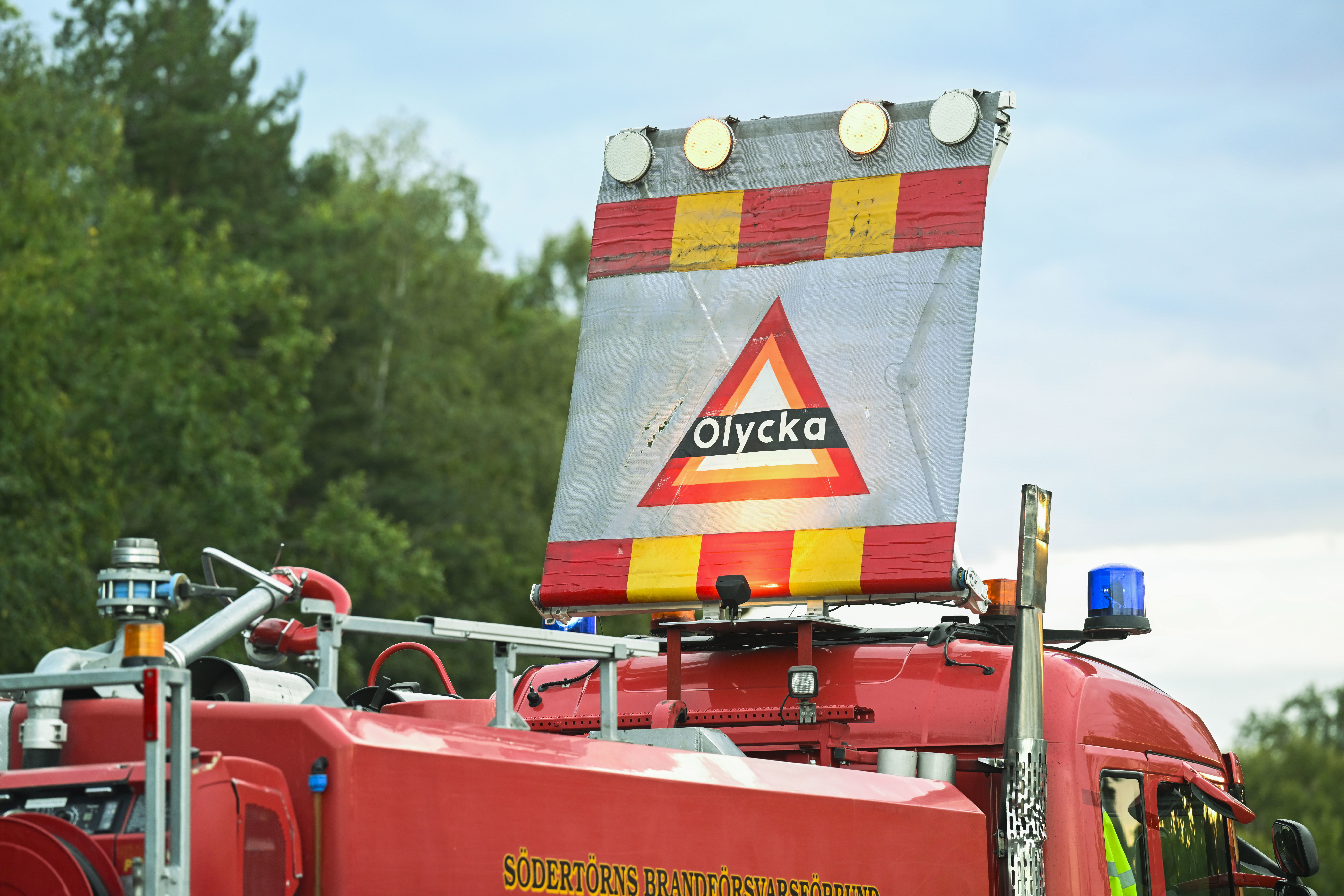 En bil har voltat i Askersund. Arkivbild. Foto: Fredrik Sandberg/TT