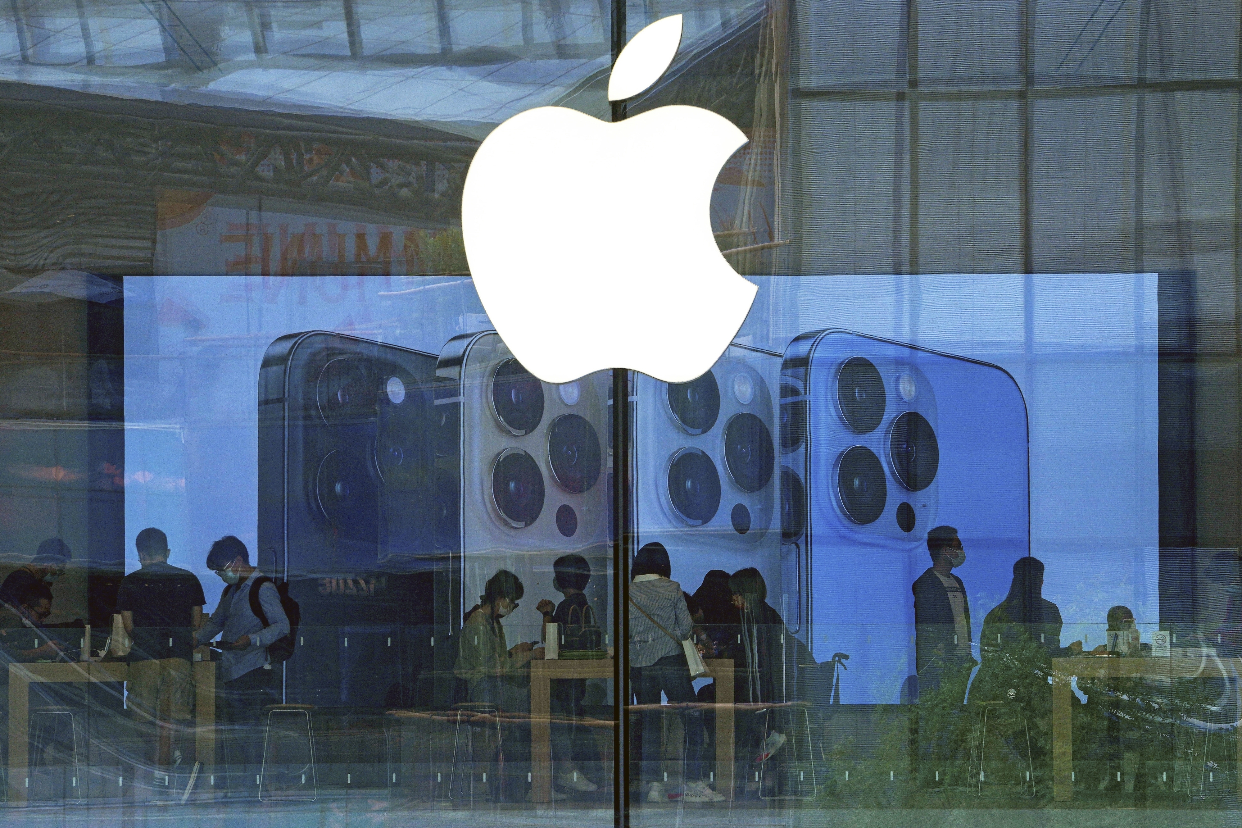 Apple går ut med en ny AI-satsning. Arkivbild. Foto: Andy Wong/AP/TT